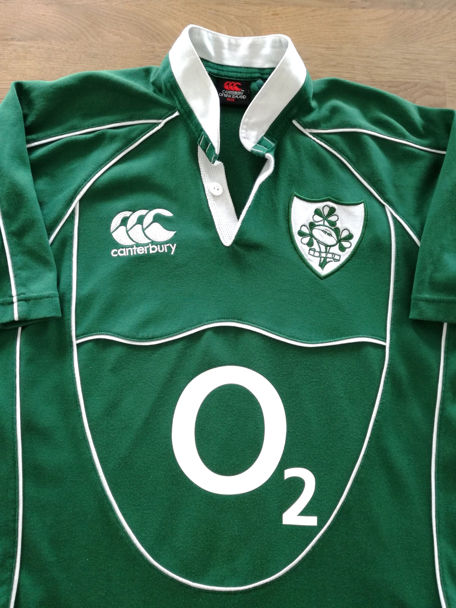 2007/08 Ireland Home Rugby Shirt