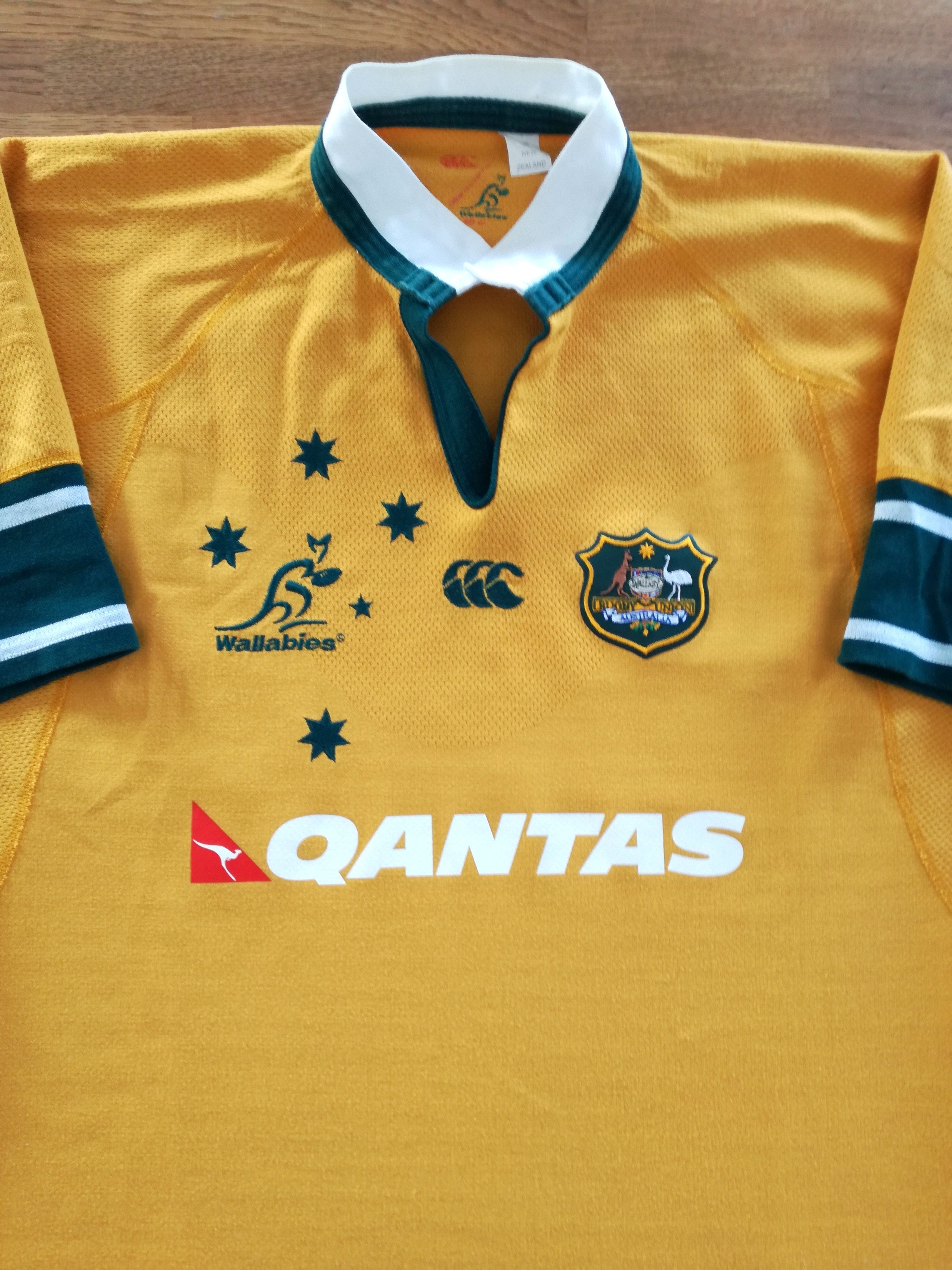 2004 Australia Home Player Issue Rugby Shirt