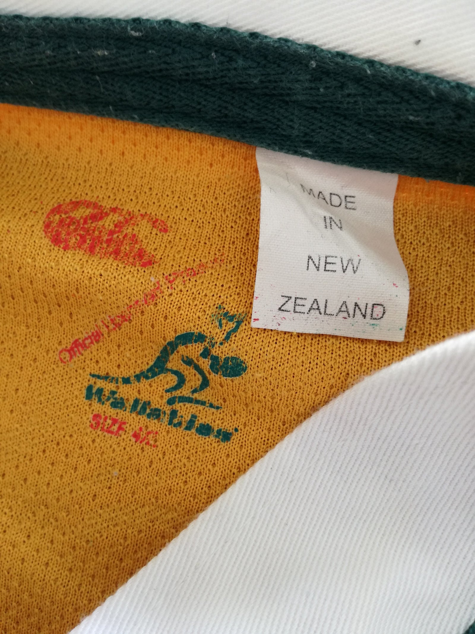 2004 Australia Home Player Issue Rugby Shirt (4XL)