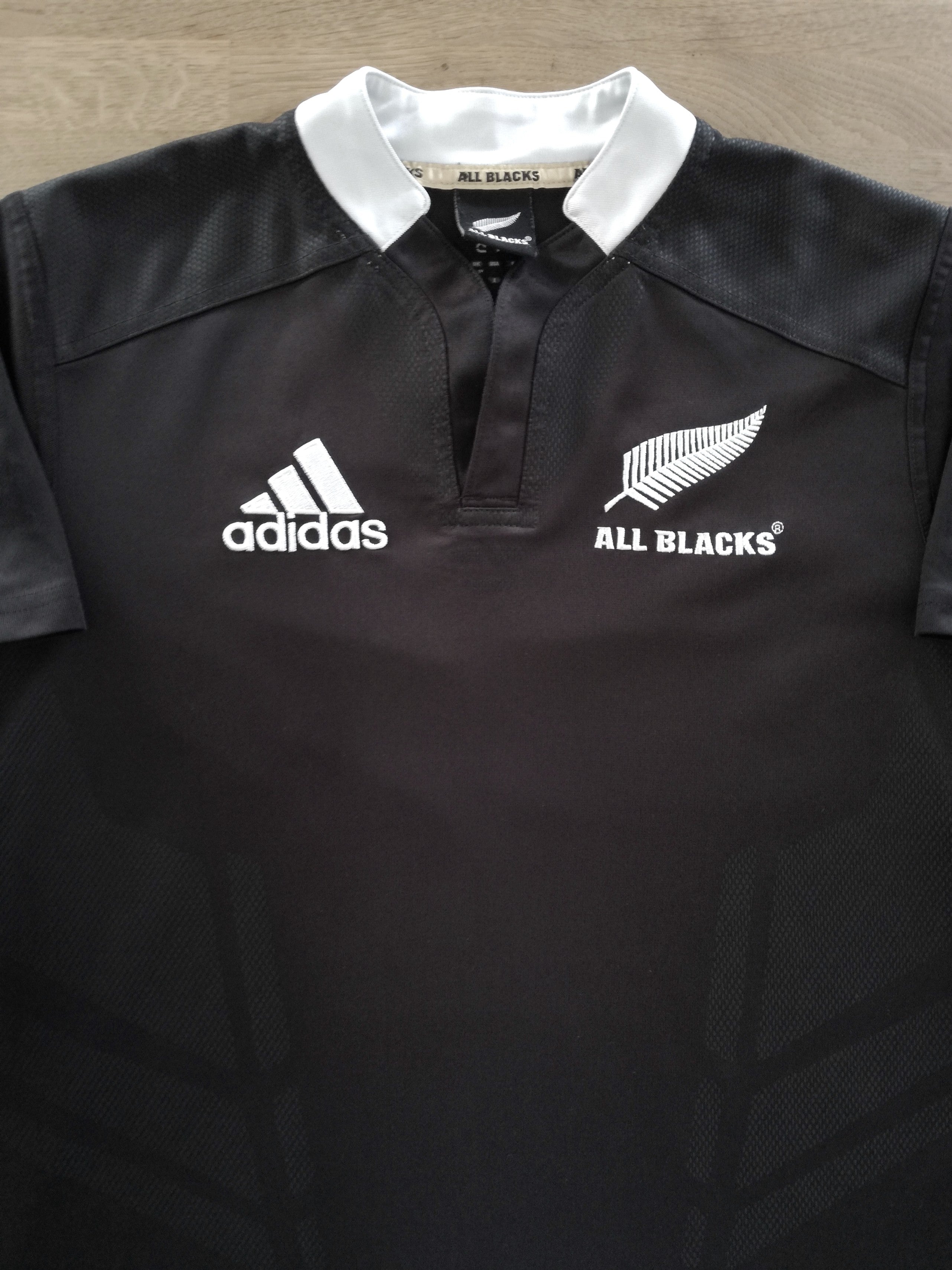 2011 New Zealand Home 'Climalite' Rugby Shirt
