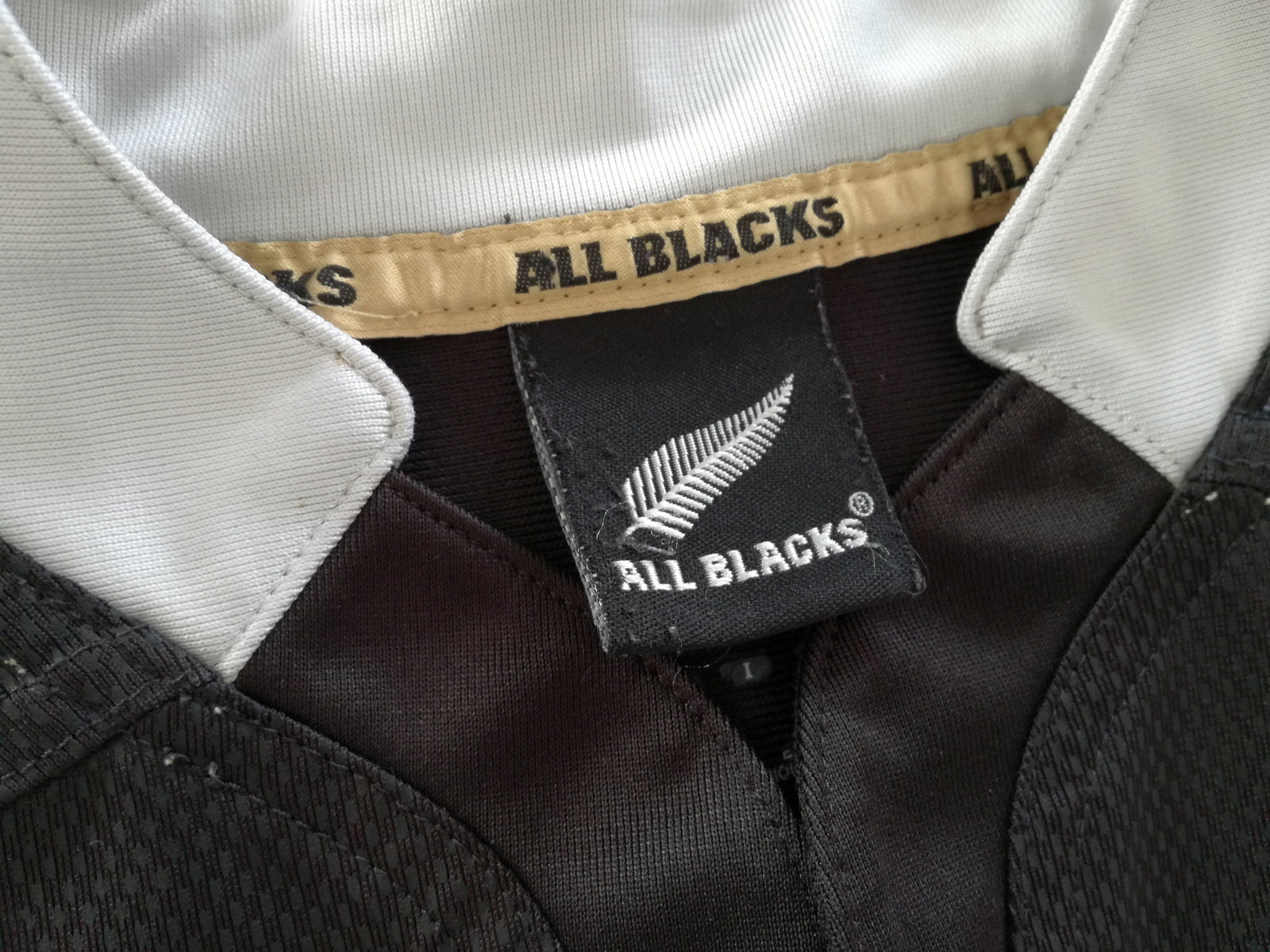 2011 New Zealand Home 'Climalite' Rugby Shirt (Youth)