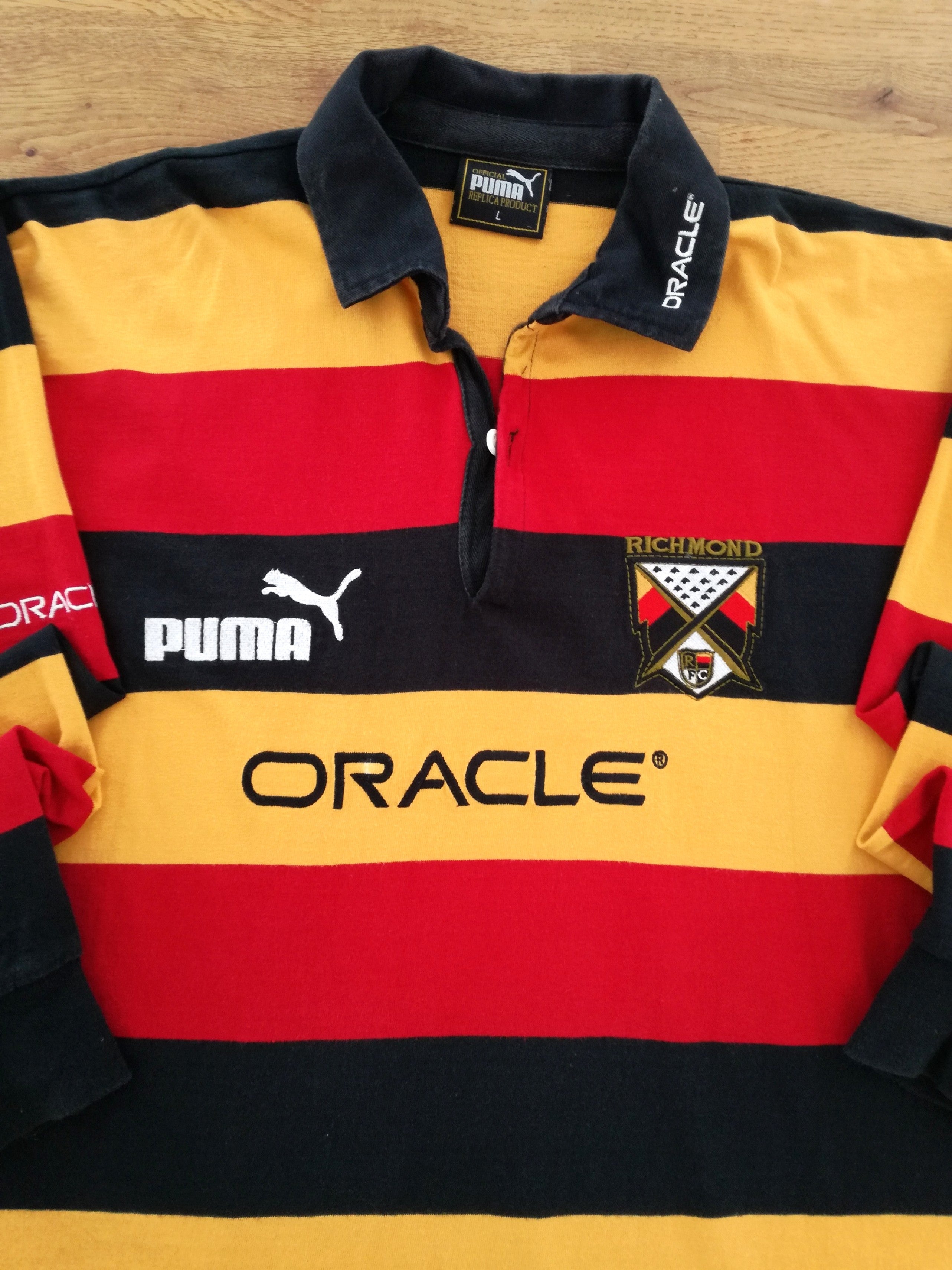 1997/98 Richmond Home Rugby Shirt