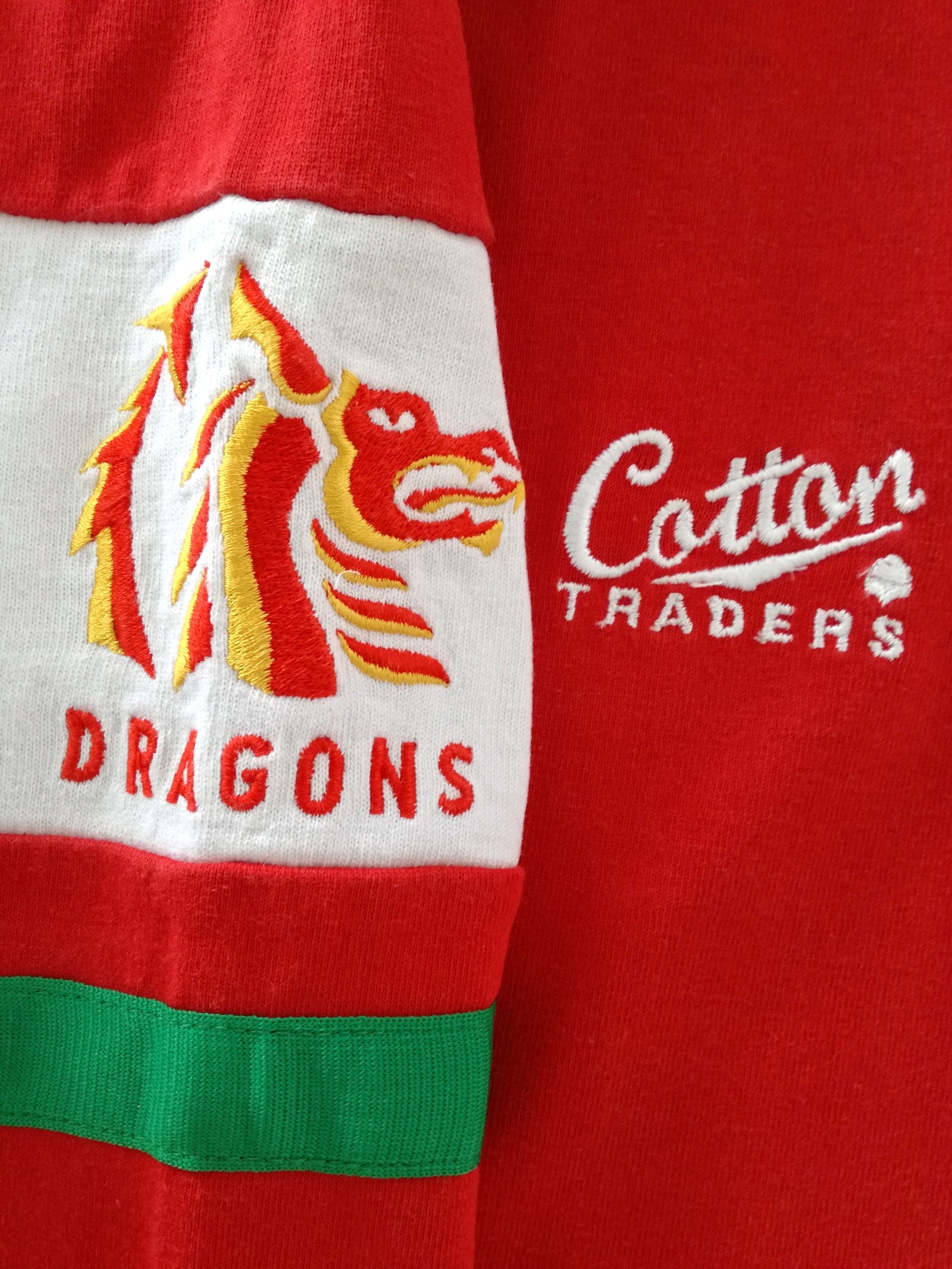 1993/94 Wales Home Rugby Shirt. (L)