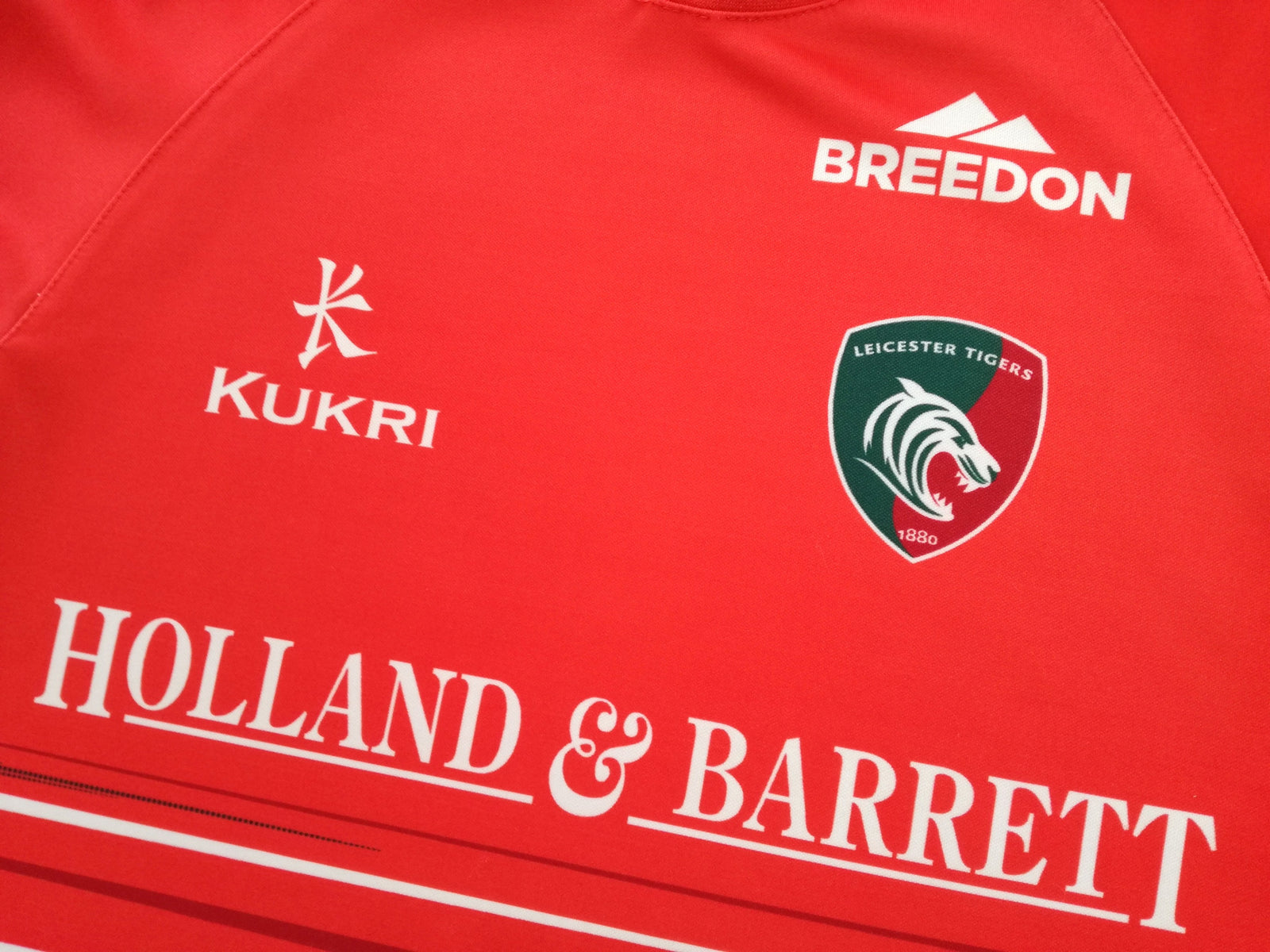 2019/20 Leicester Tigers Away Premiership Rugby Shirt #12 (S)
