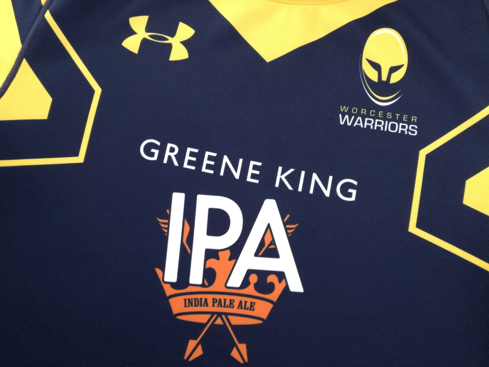 2017/18 Worcester Warriors Home Rugby Shirt (S)
