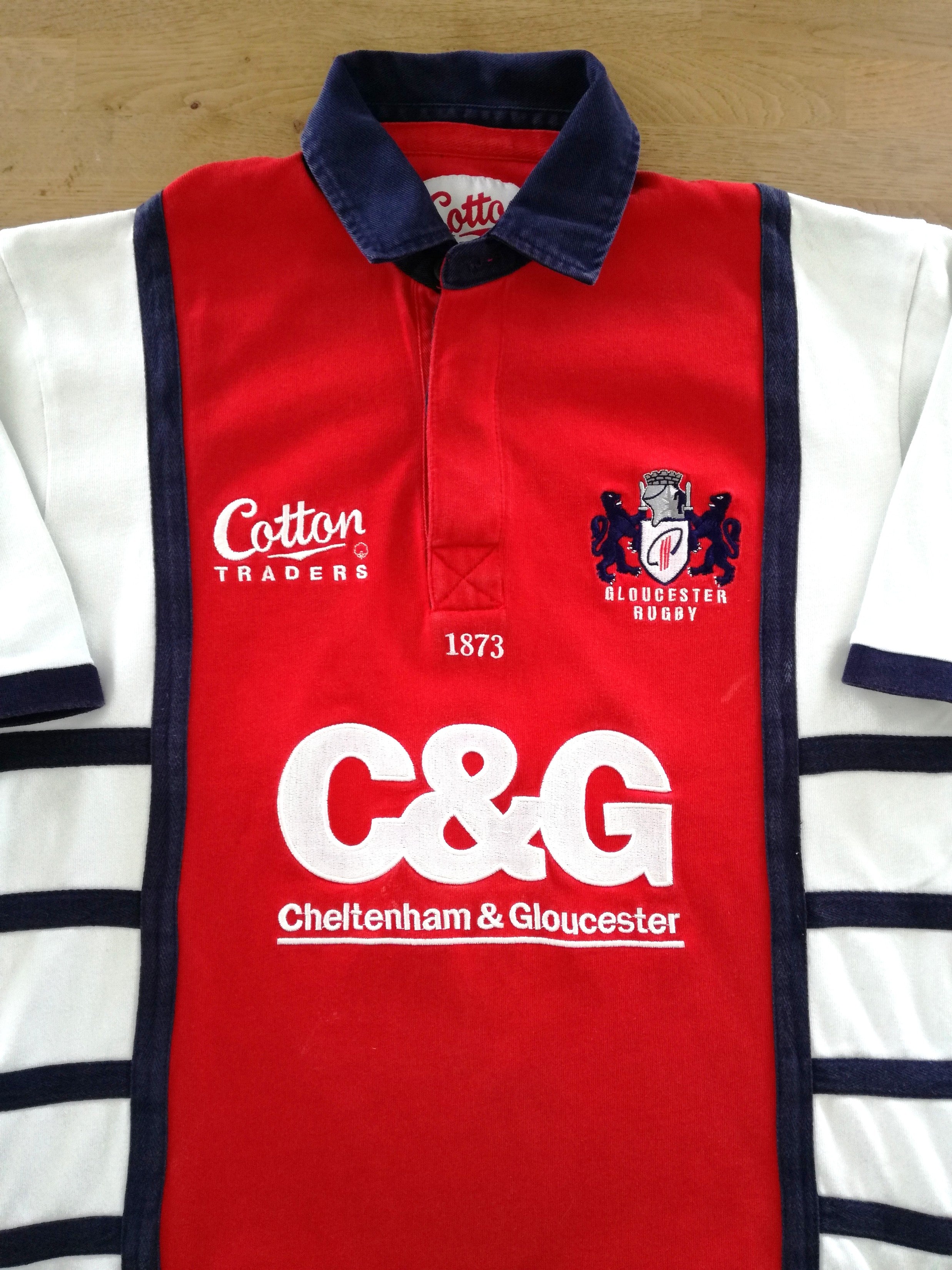 2005/06 Gloucester Home Rugby Shirt