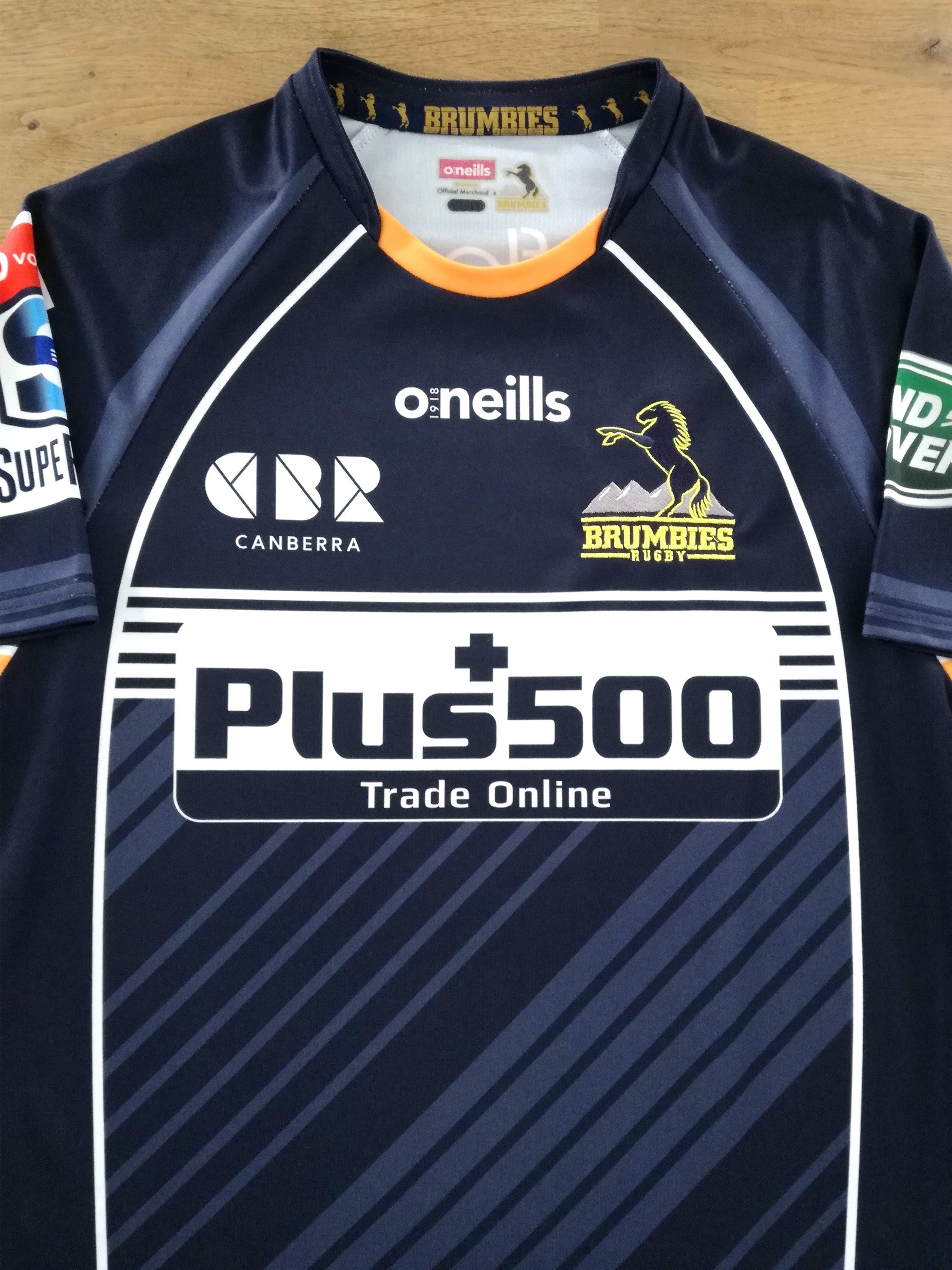 2019 Brumbies Away Super Rugby Shirt