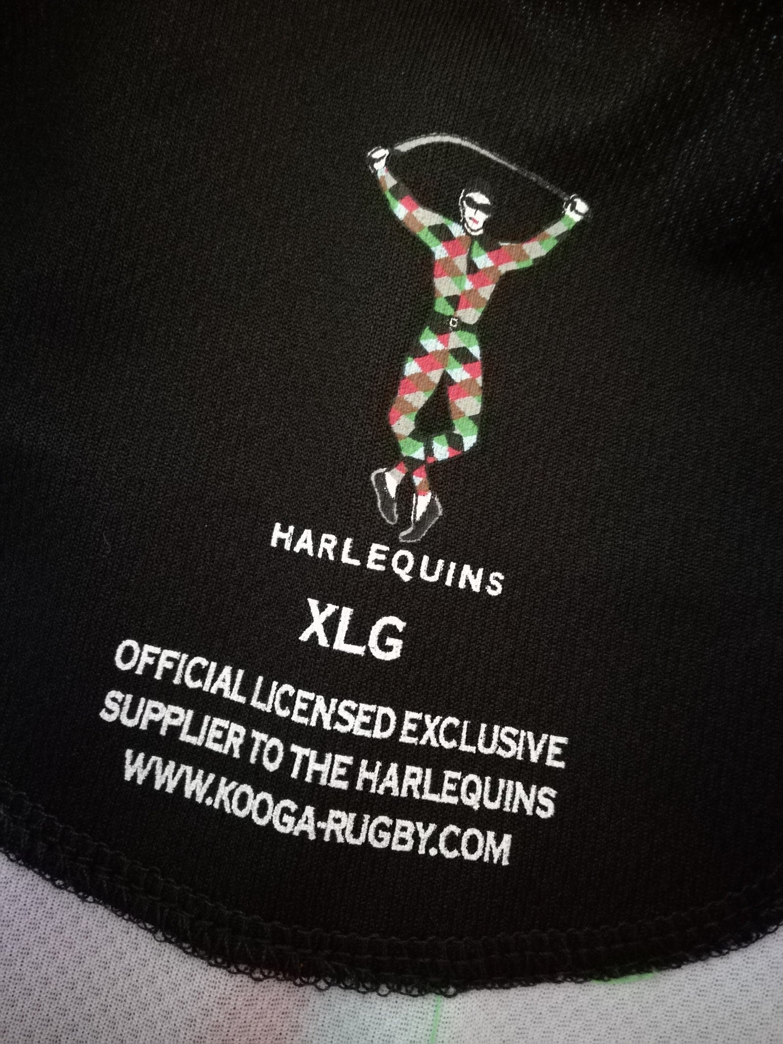 2010/11 Harlequins Home Rugby Shirt (XL)