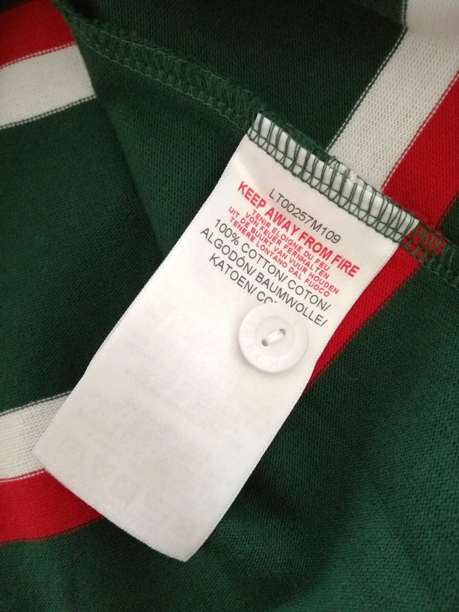 2019/20 Leicester Tigers Home Rugby Shirt. (L) *BNWT*