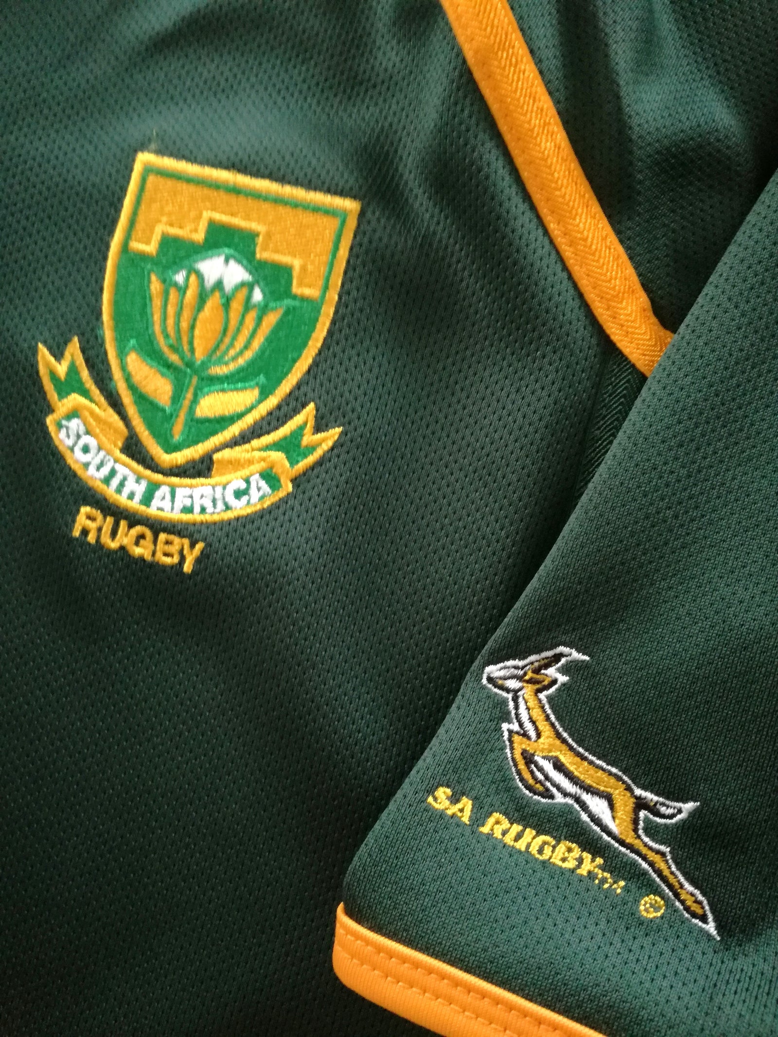 2011 South Africa Home World Cup Rugby Shirt (M)