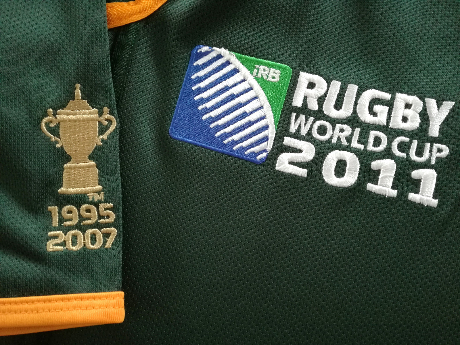 2011 South Africa Home World Cup Rugby Shirt (M)