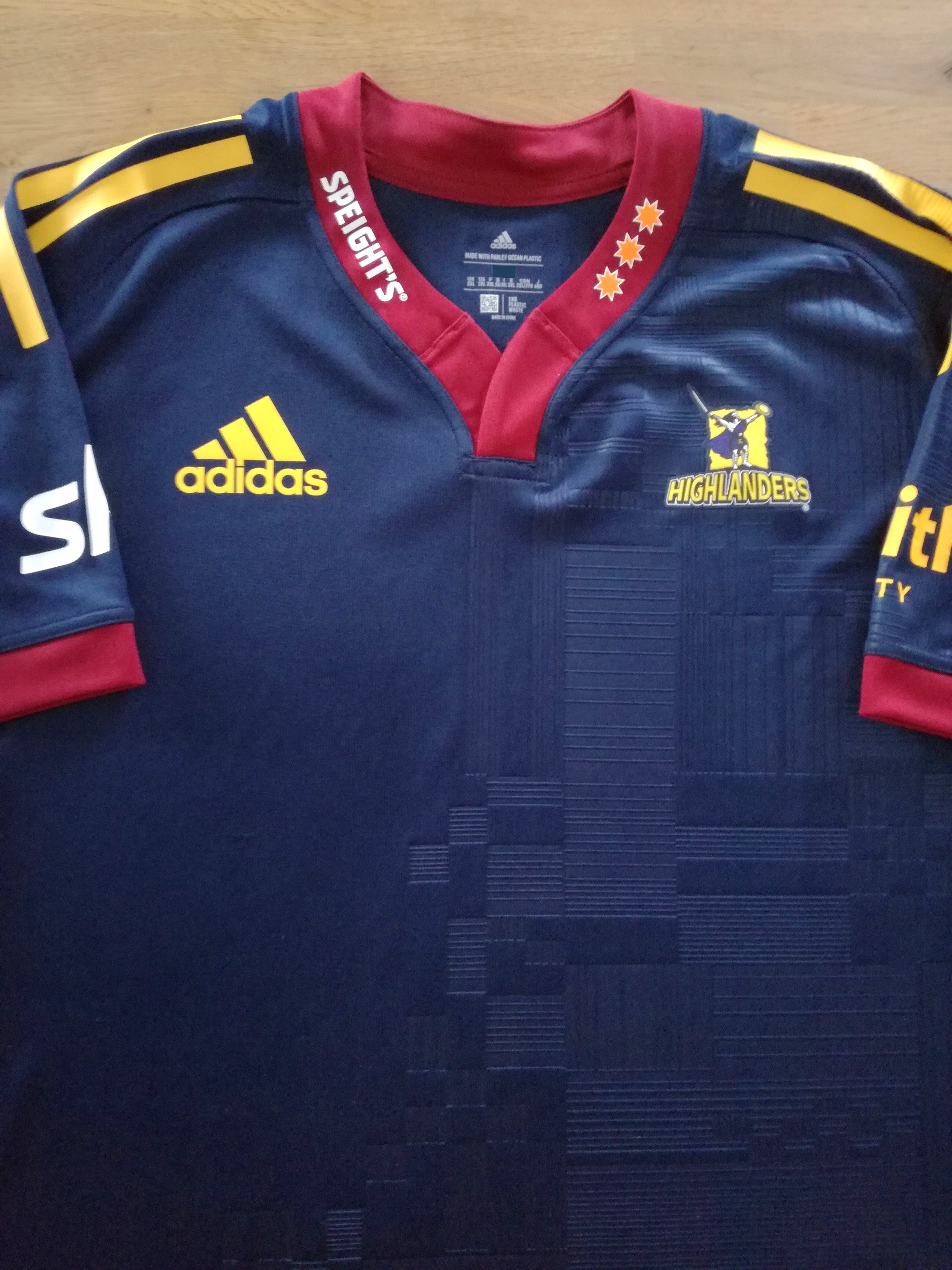 2022 Highlanders Home Rugby Shirt (XXL)