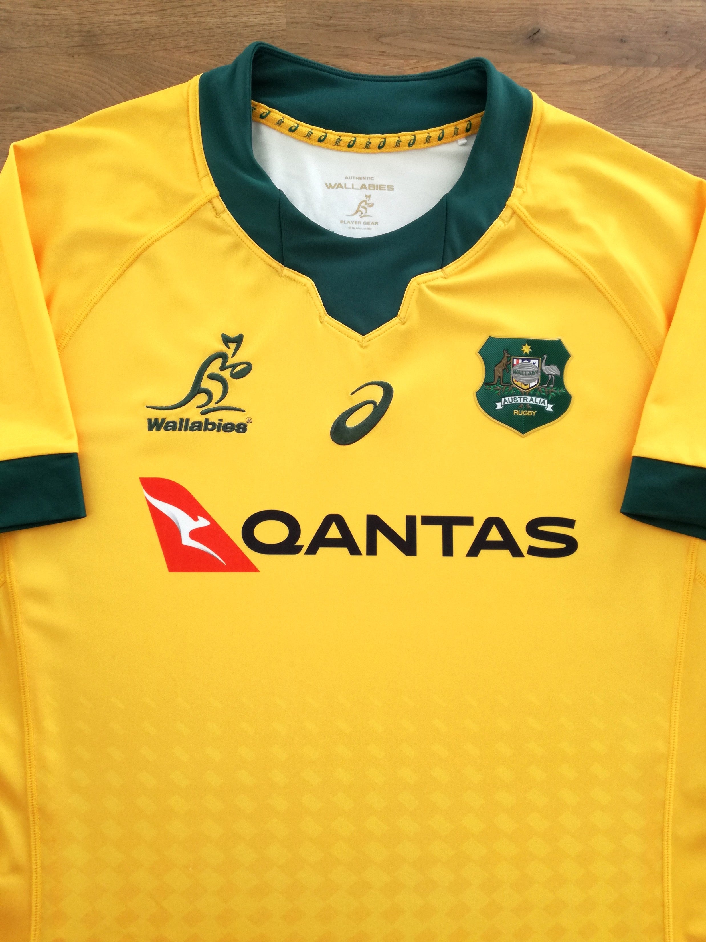 2019 Australia Home Rugby Shirt
