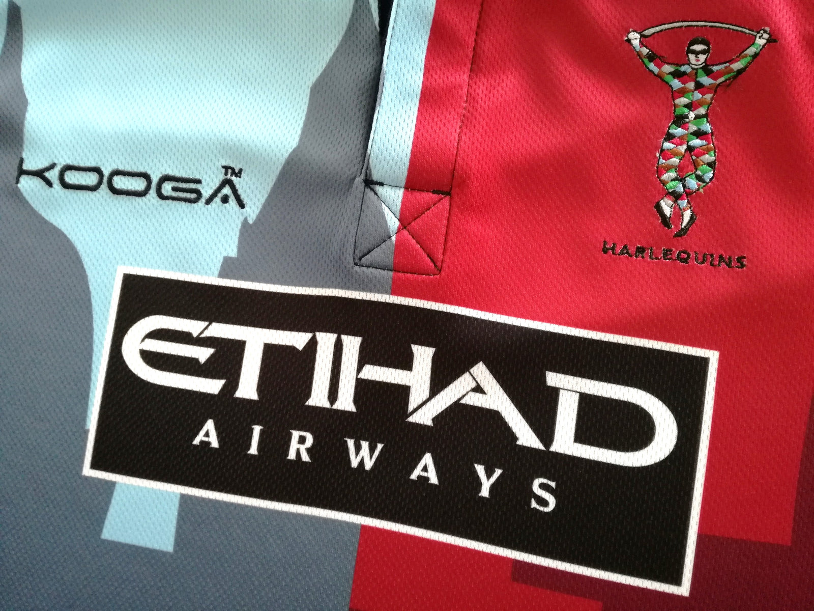 2010/11 Harlequins Home Rugby Shirt (XL)
