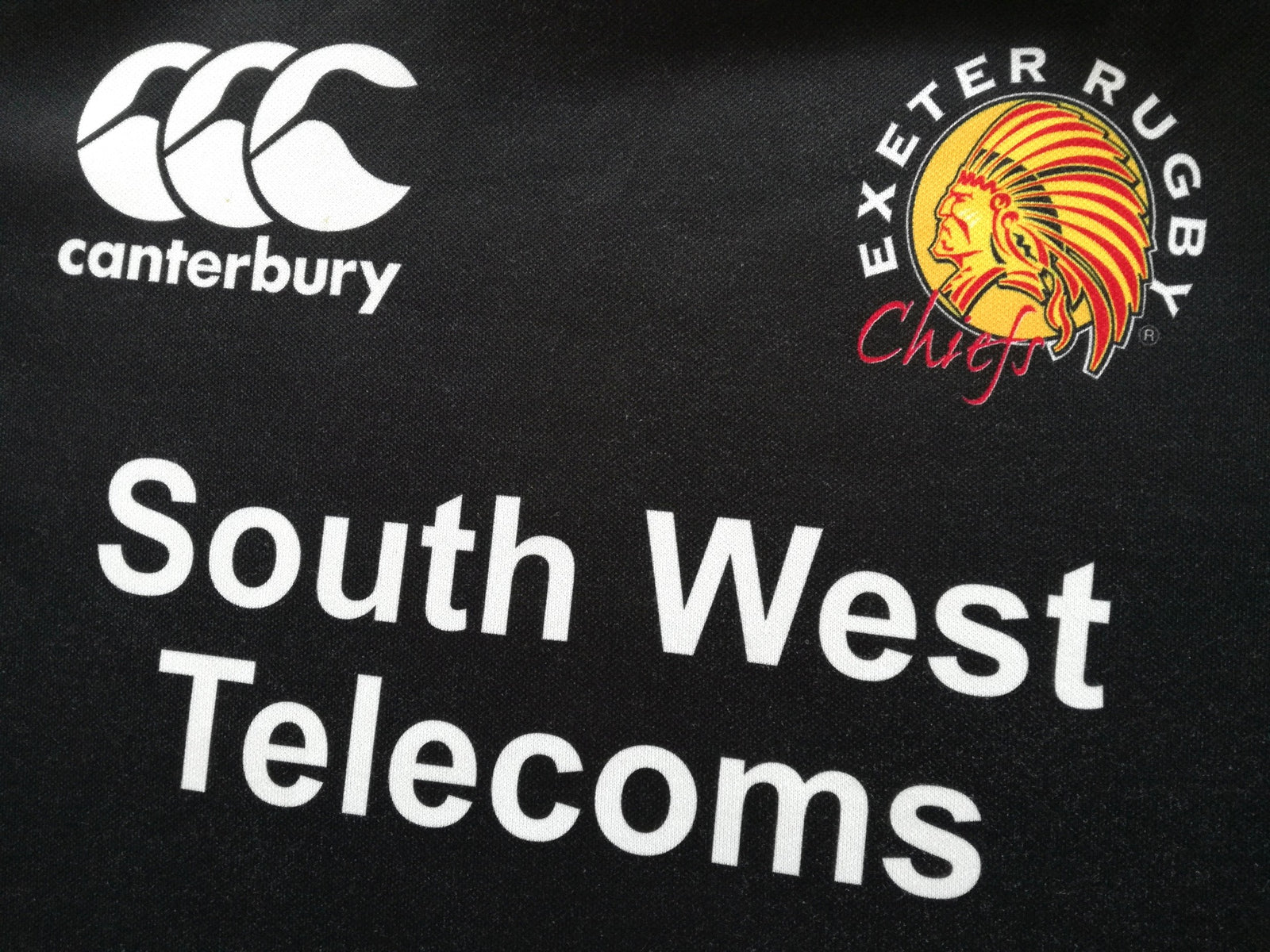 2009/10 Exeter Chiefs Home Rugby Shirt (M)