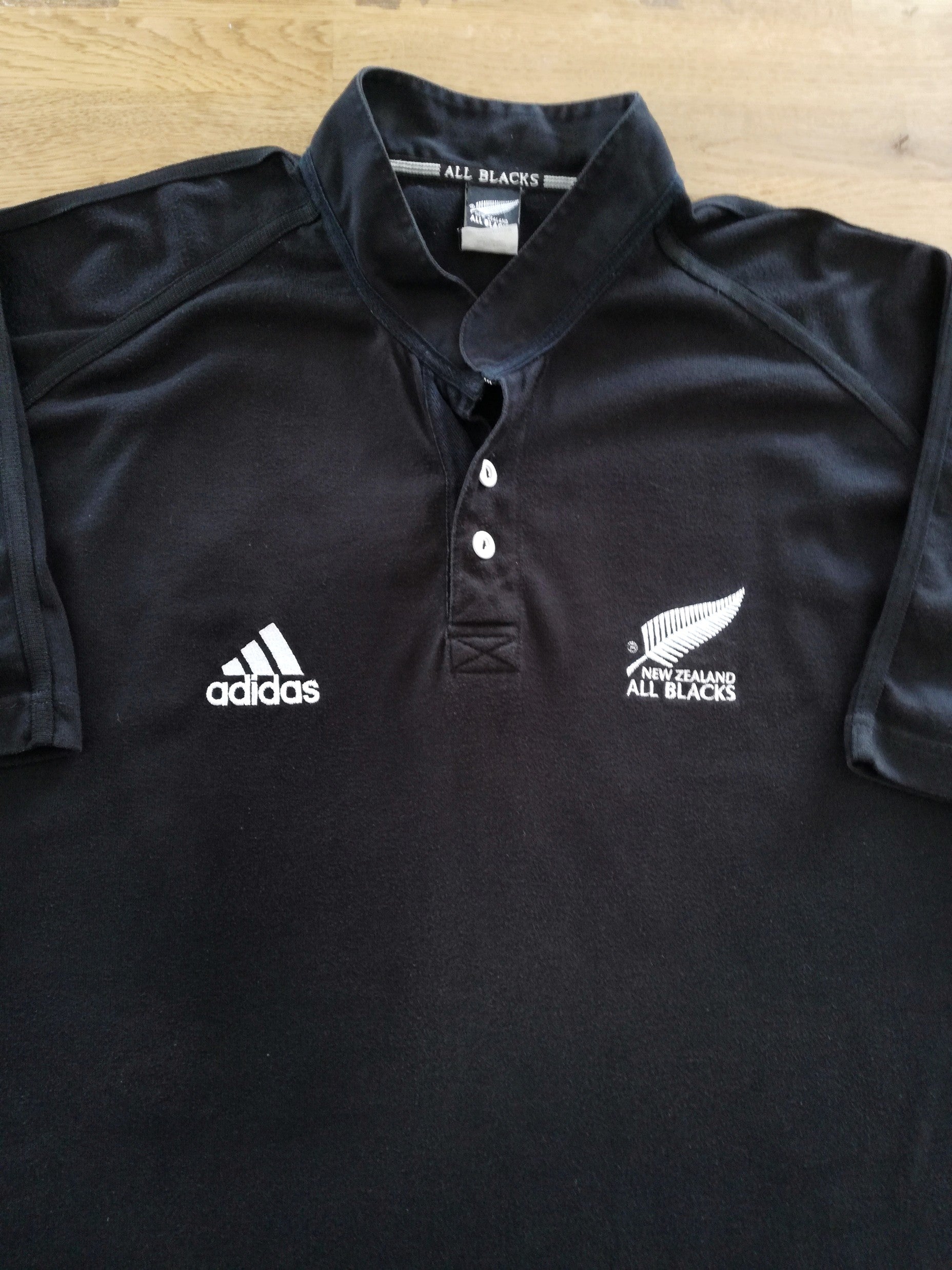 2001 New Zealand Home Rugby Shirt