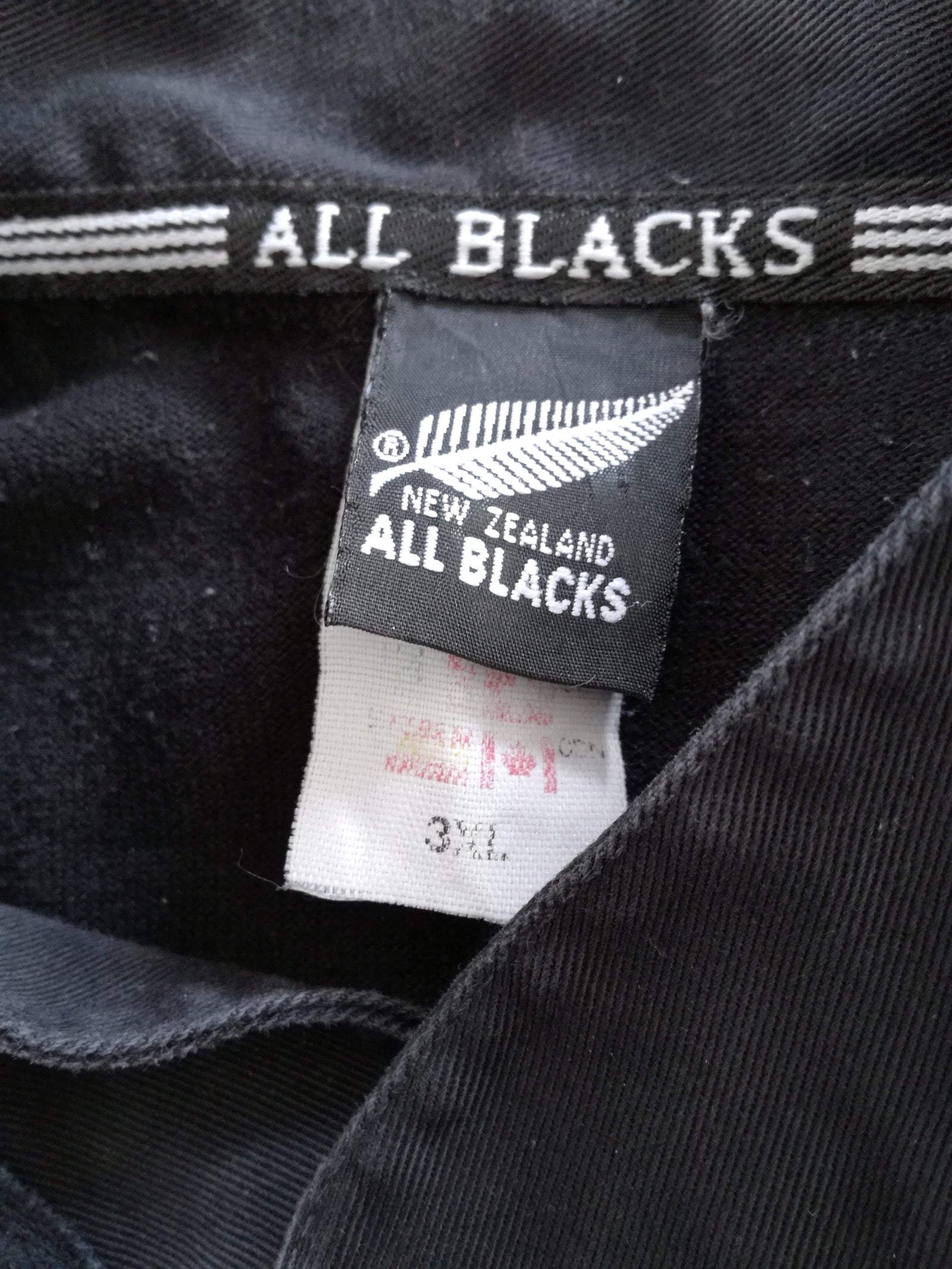 2001 New Zealand Home Rugby Shirt (3XL)