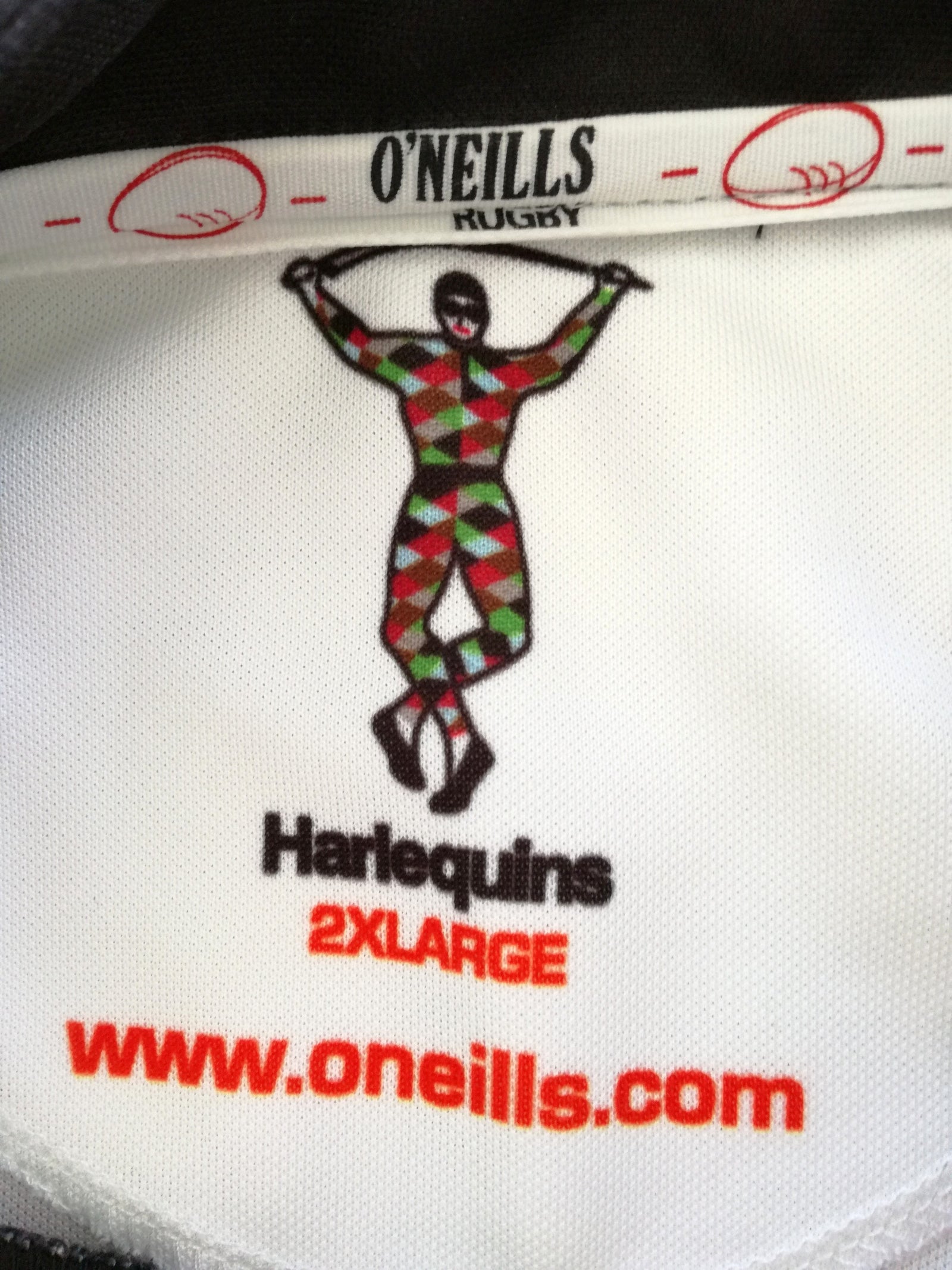 2013/14 Harlequins Home Rugby Shirt (XXL)