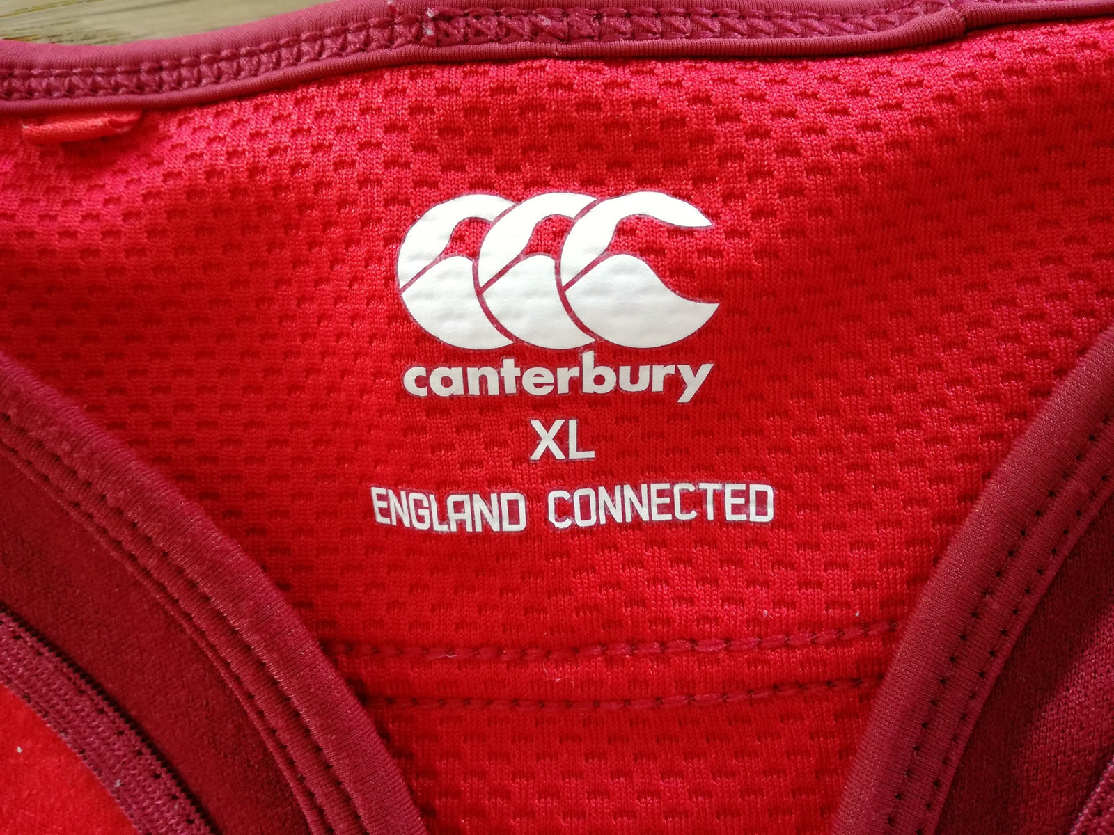 2015 England Away World Cup Pro-Fit Rugby Shirt (XL)
