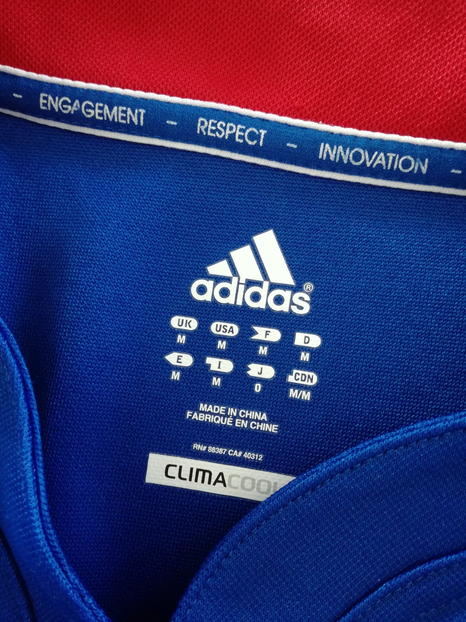 2012/13 France Home Rugby Shirt (M)