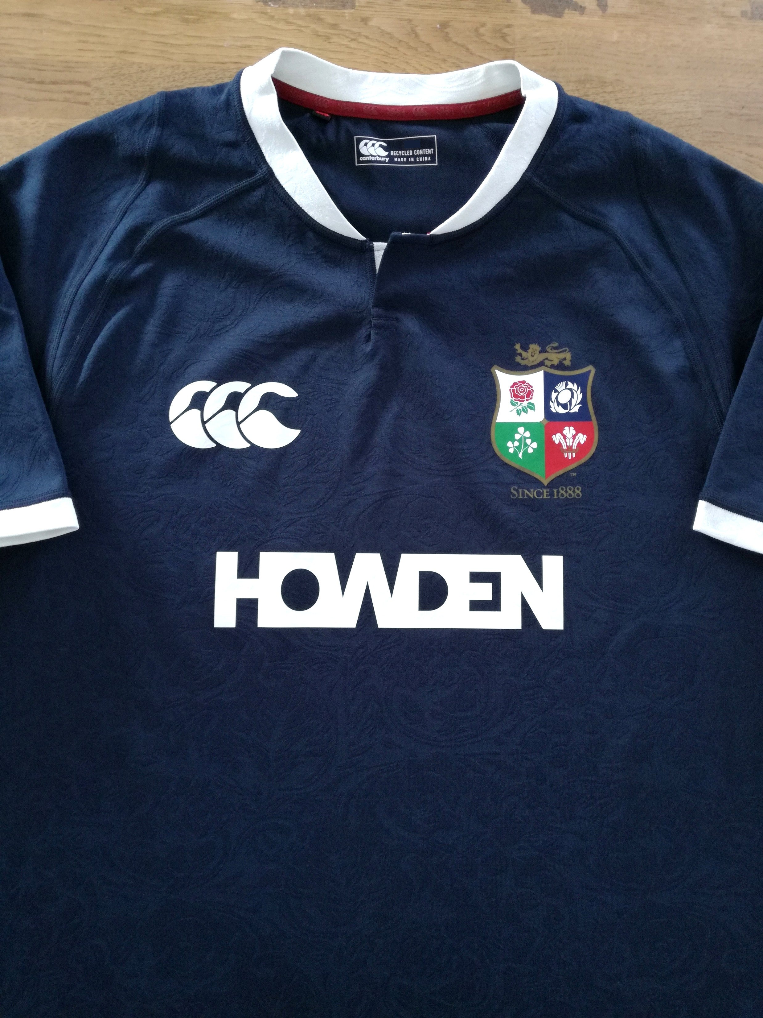 2025 British & Irish Lions Training Shirt - Navy