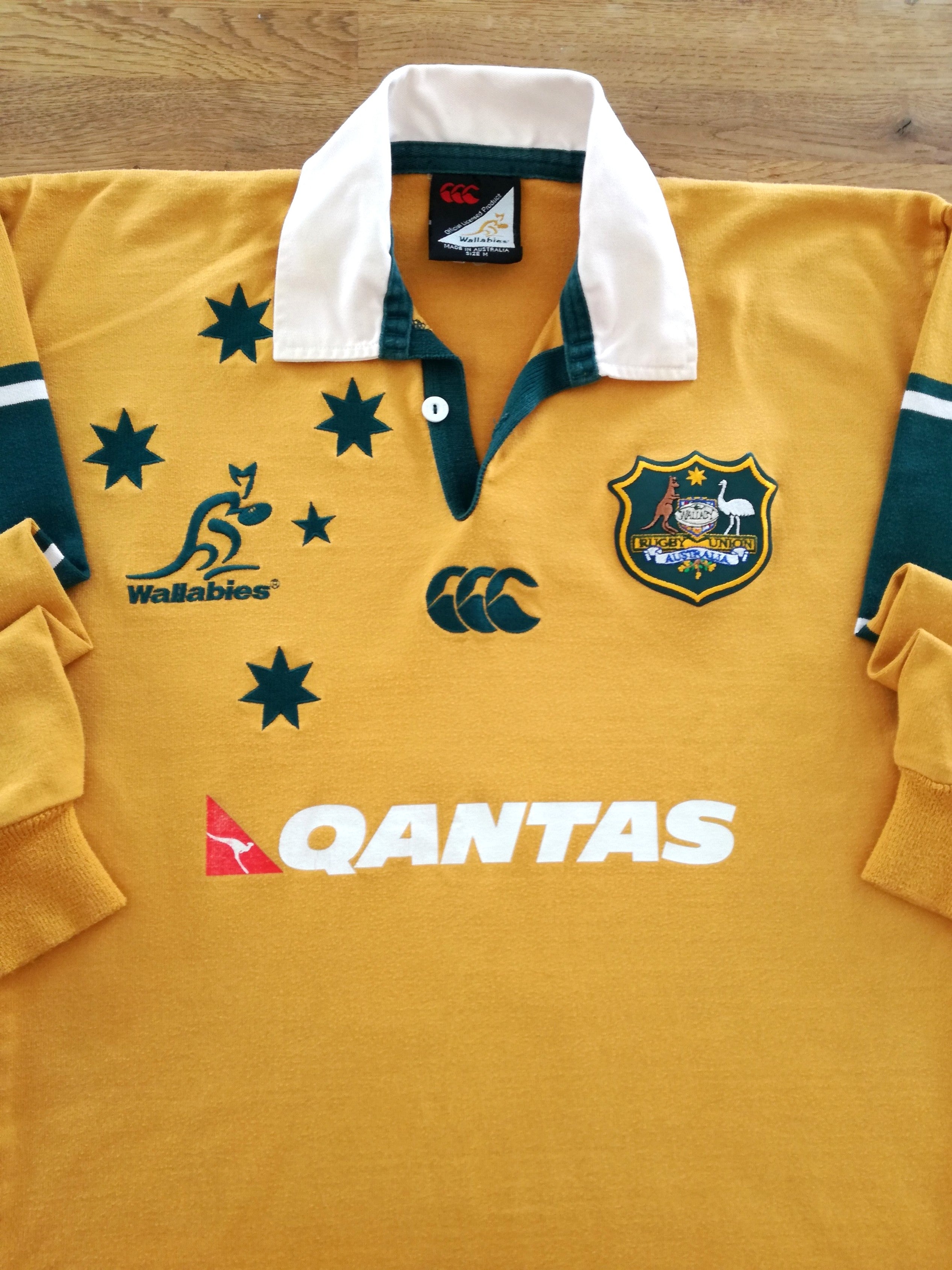 2004/05 Australia Home Long Sleeve Rugby Shirt