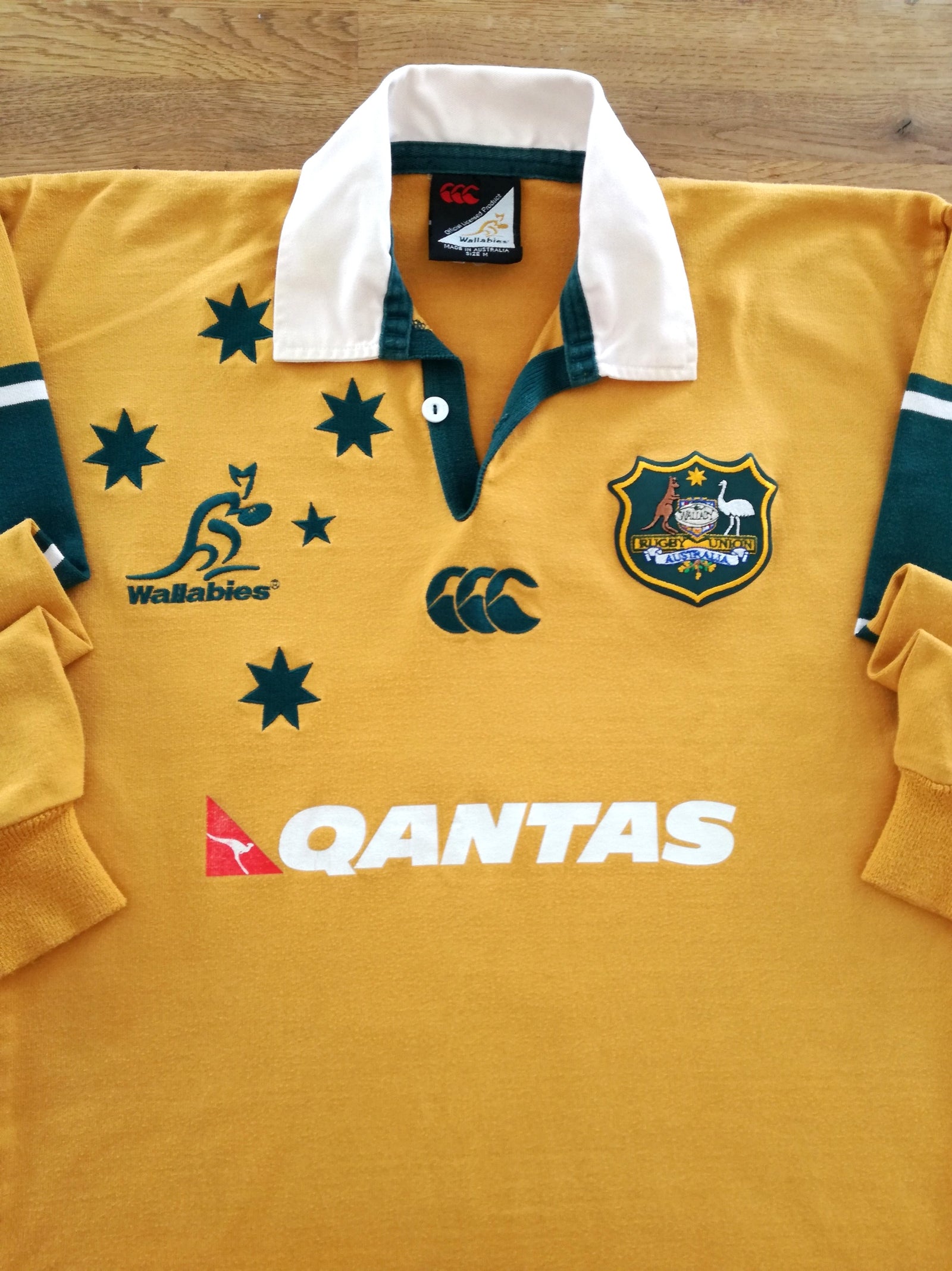 2004/05 Australia Home Long Sleeve Rugby Shirt