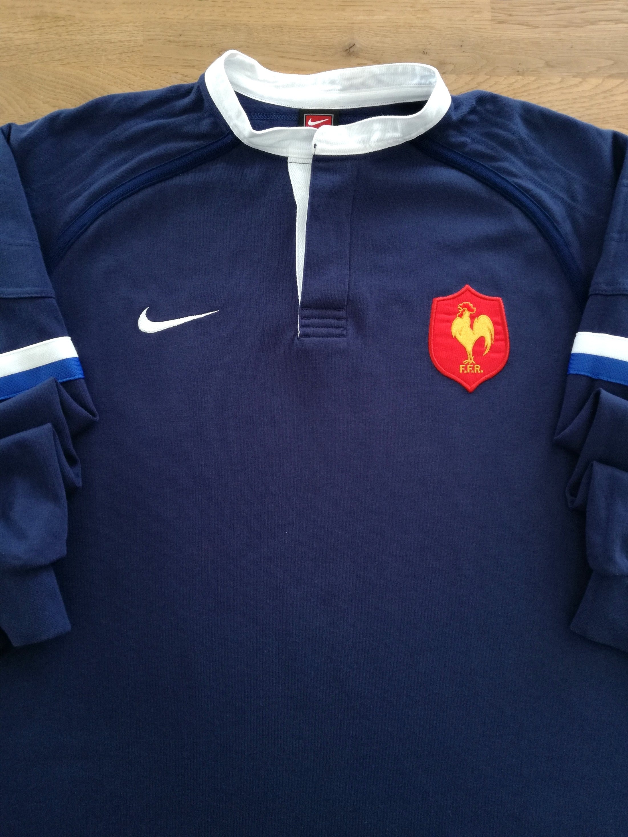 1999/00 France Rugby Long Sleeve Training Shirt
