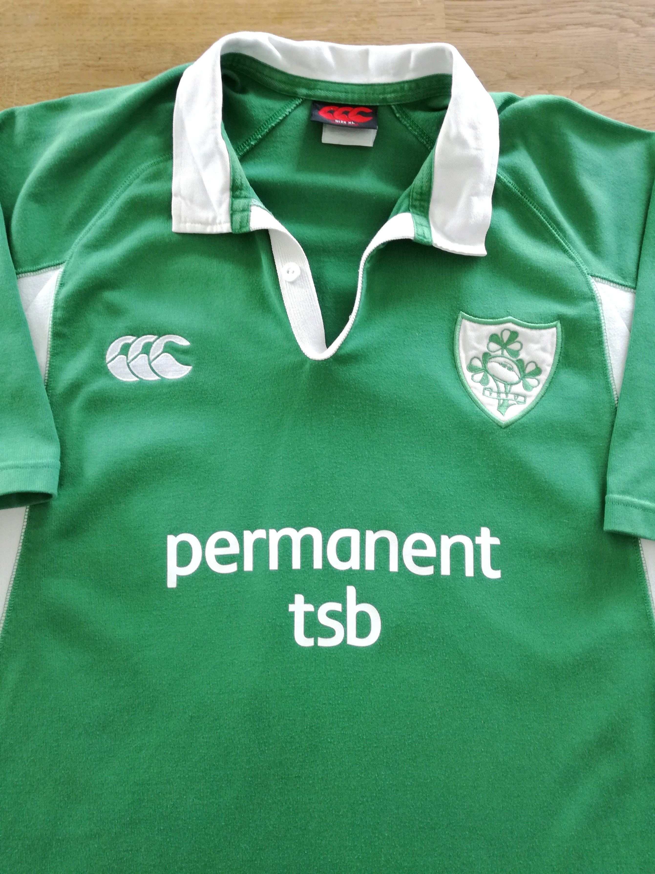 2004/05 Ireland Home Rugby Shirt