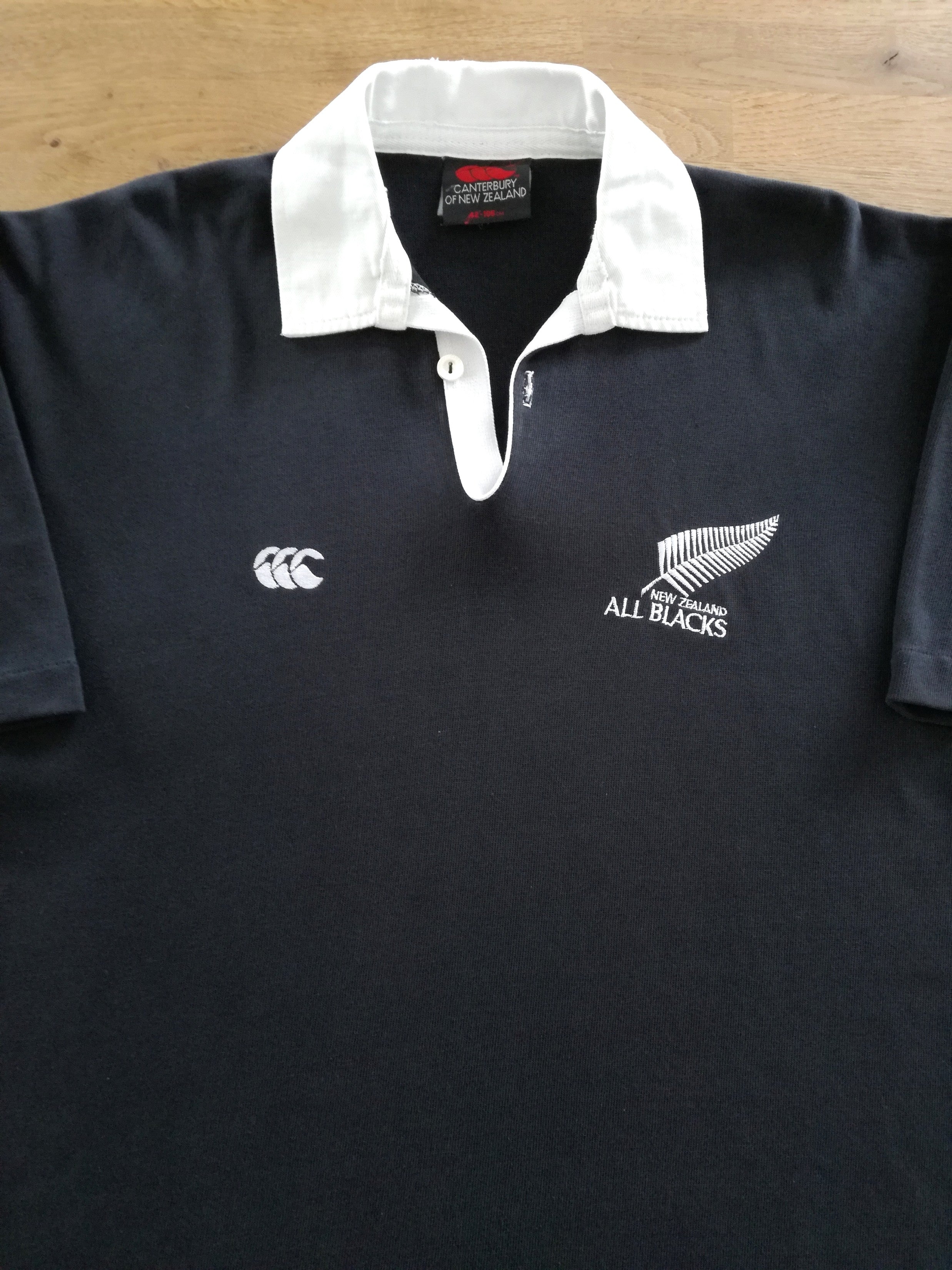 1991 New Zealand Home Rugby Shirt
