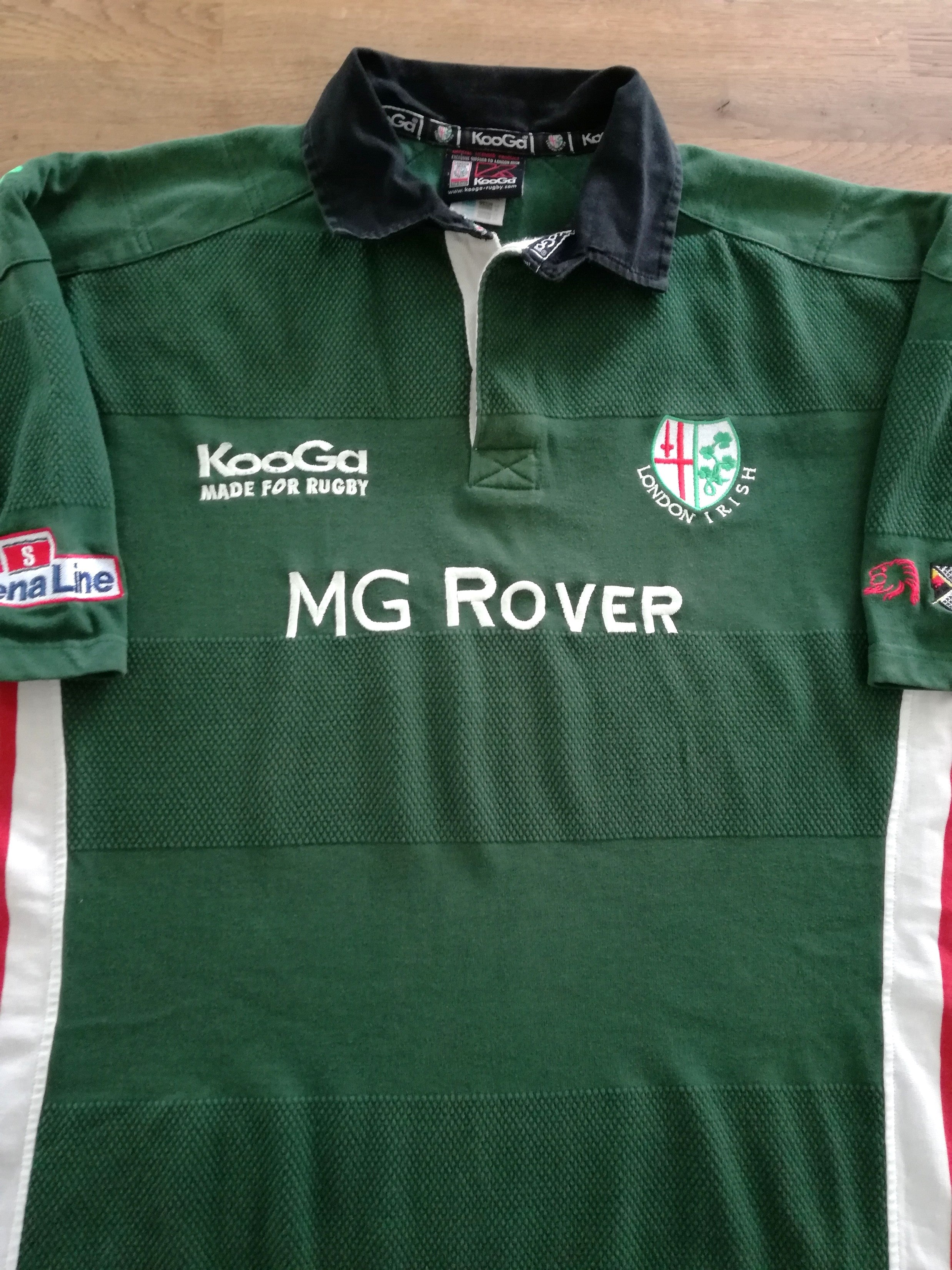 2001/02 London Irish Home Rugby Shirt