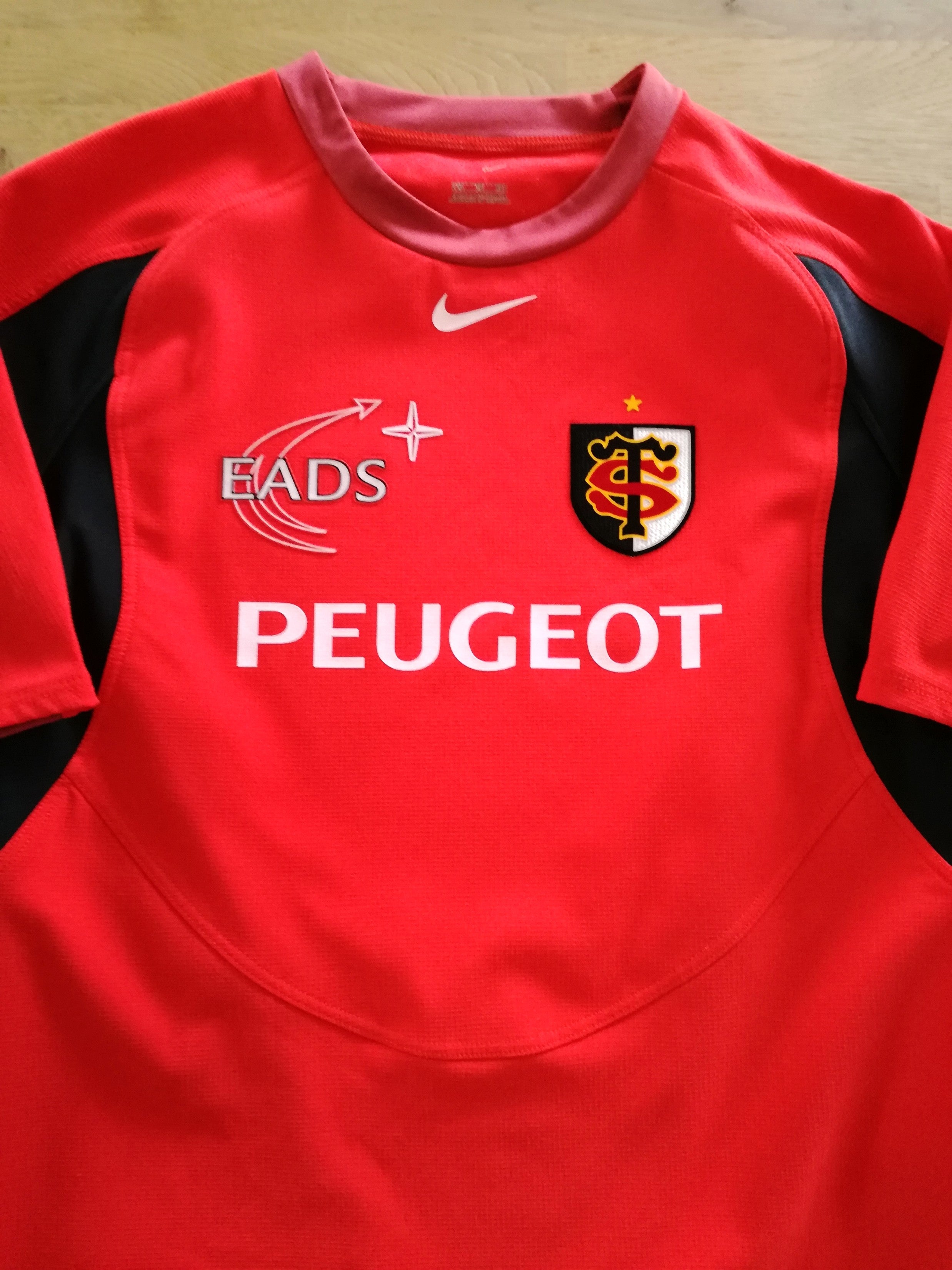 2005/06 Stade Toulouse Away Player Issue Rugby Shirt
