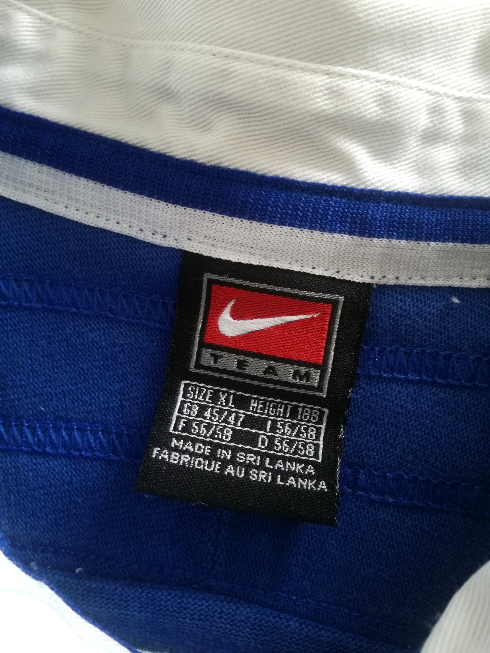 1999/00 France Home Rugby Shirt. (XL)