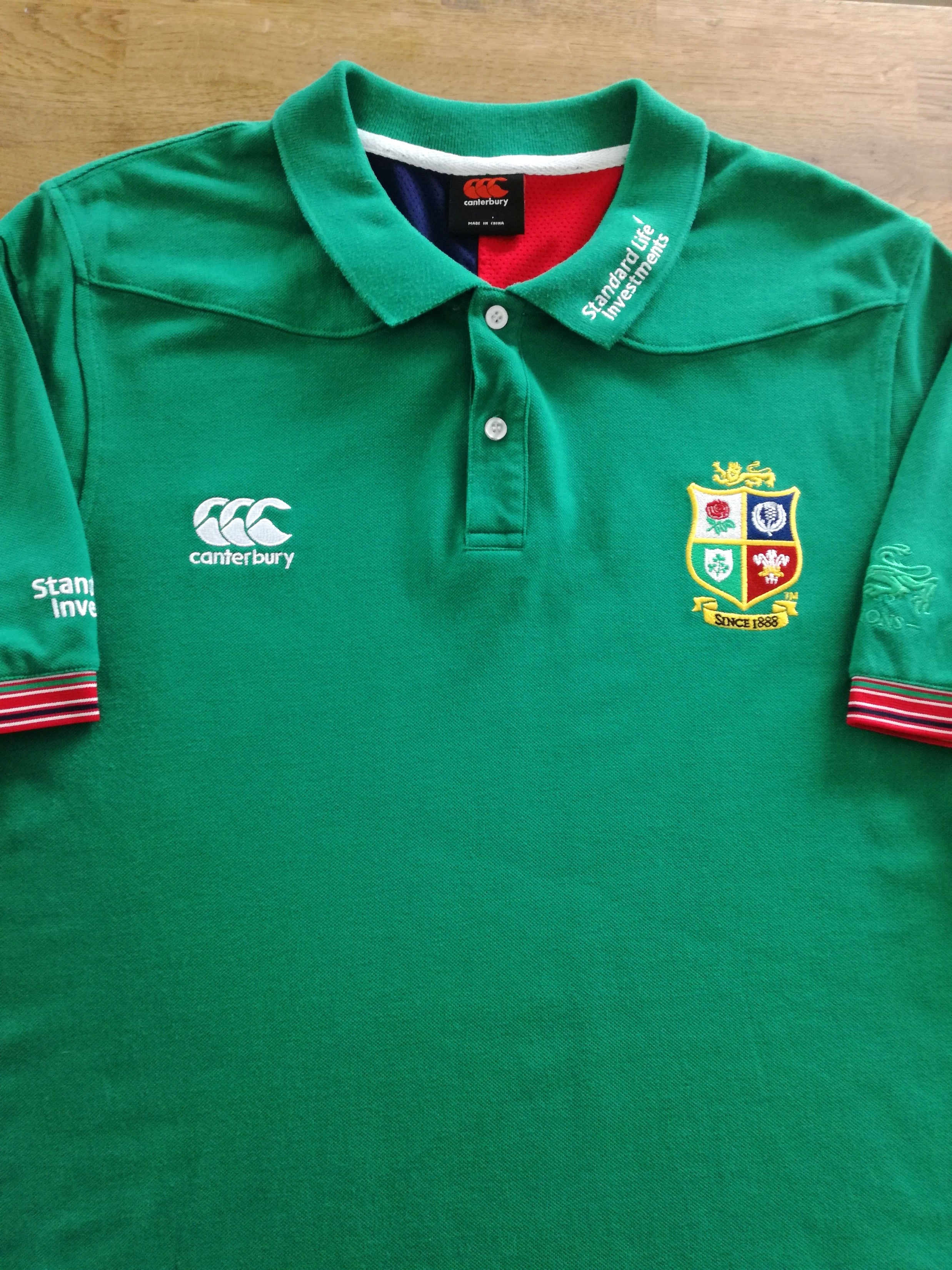 2017 British & Irish Lions Polo Shirt - Green