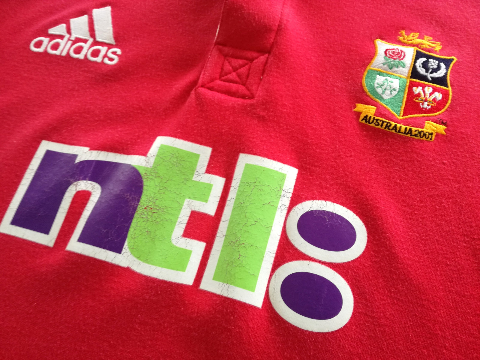 2001 British & Irish Lions Rugby Shirt (XL)