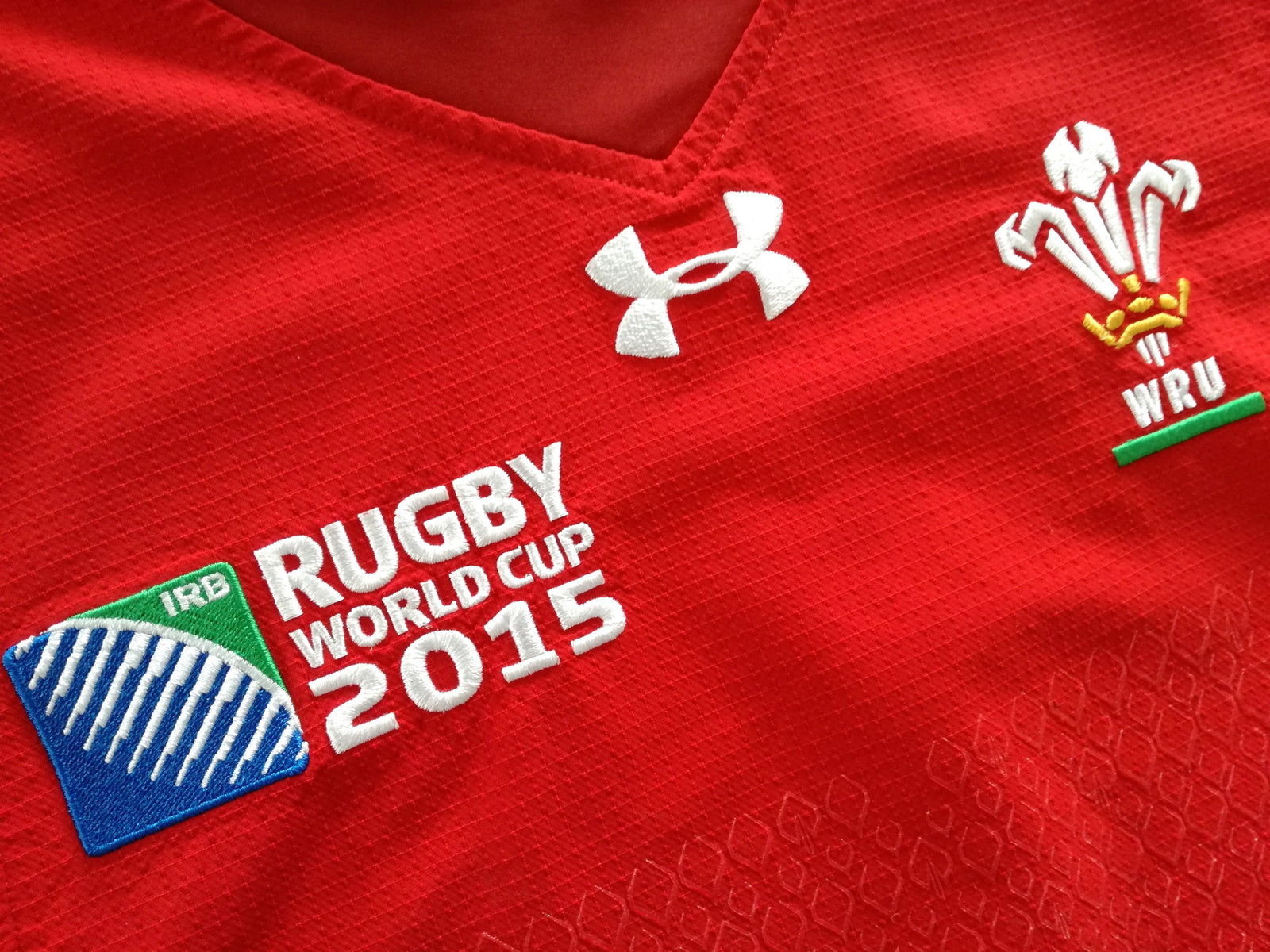 2015 Wales Home World Cup Player Issue Rugby Shirt (XL)