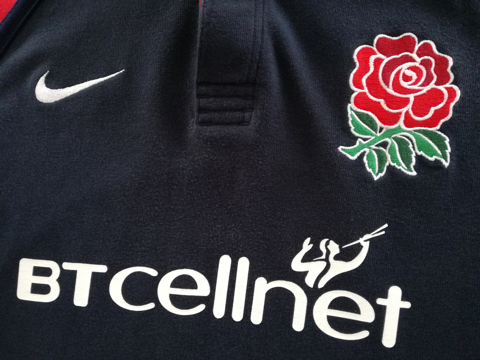 2001/02 England Away Rugby Shirt. (M)