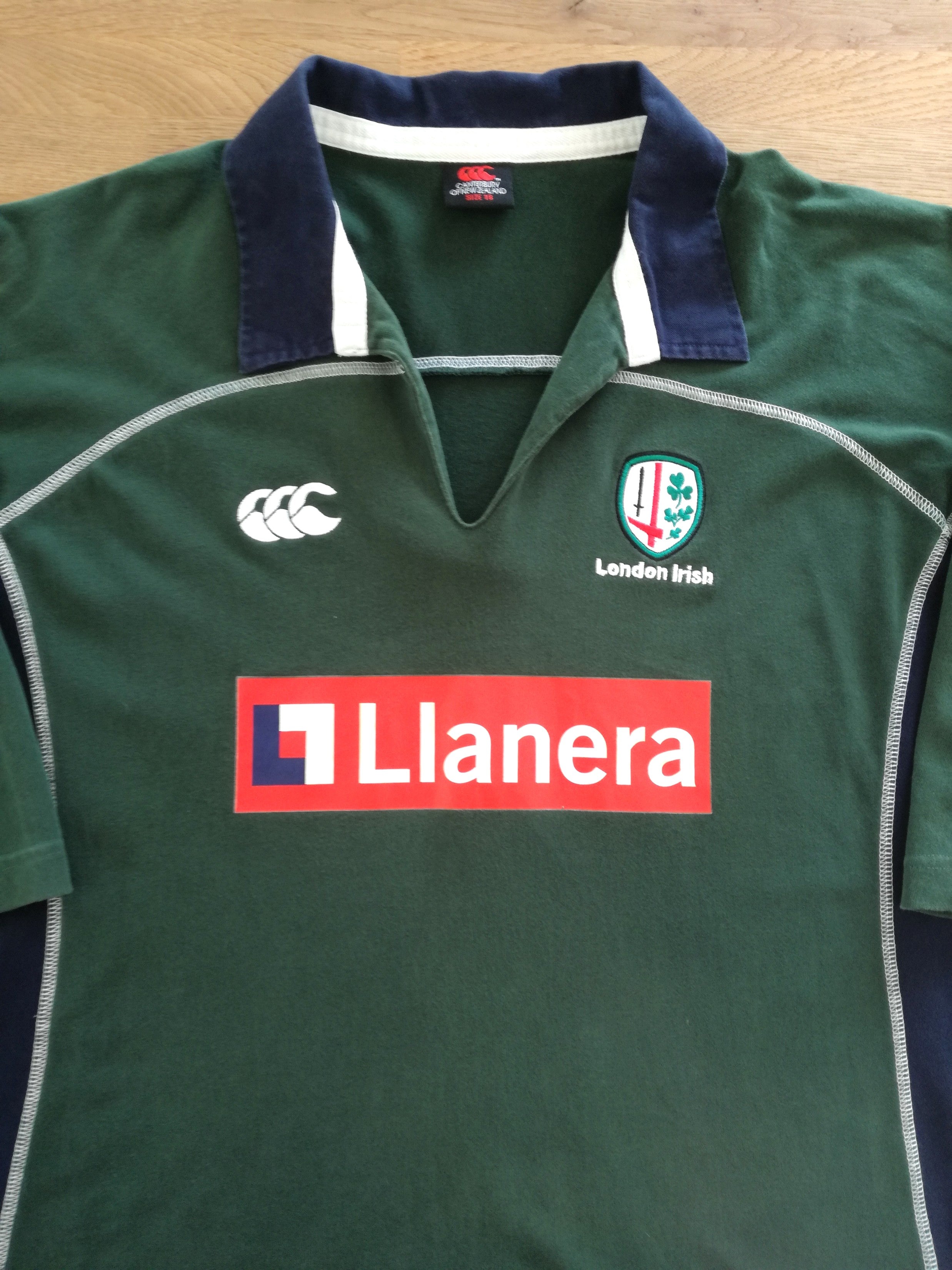 2006/07 London Irish Home Woman's Rugby Shirt