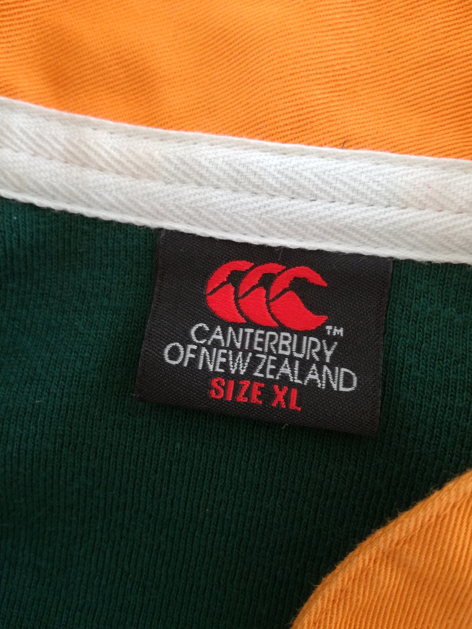 2007 South Africa Home World Cup Rugby Shirt (XL)