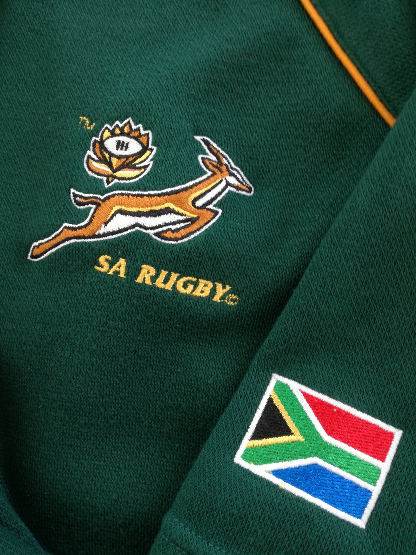 2007 South Africa Home World Cup Rugby Shirt (XL)