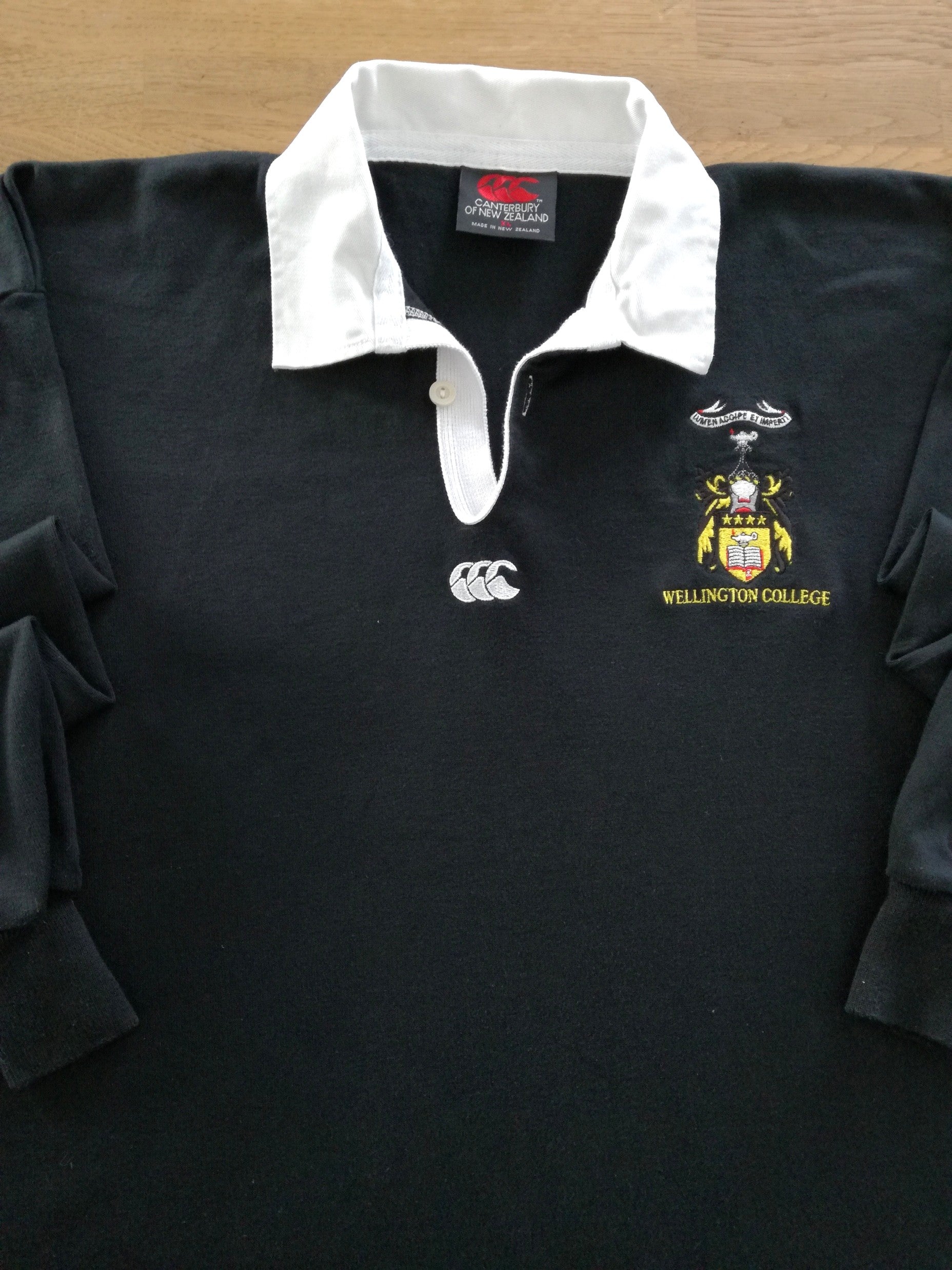 2001 Wellington College Home Rugby Shirt