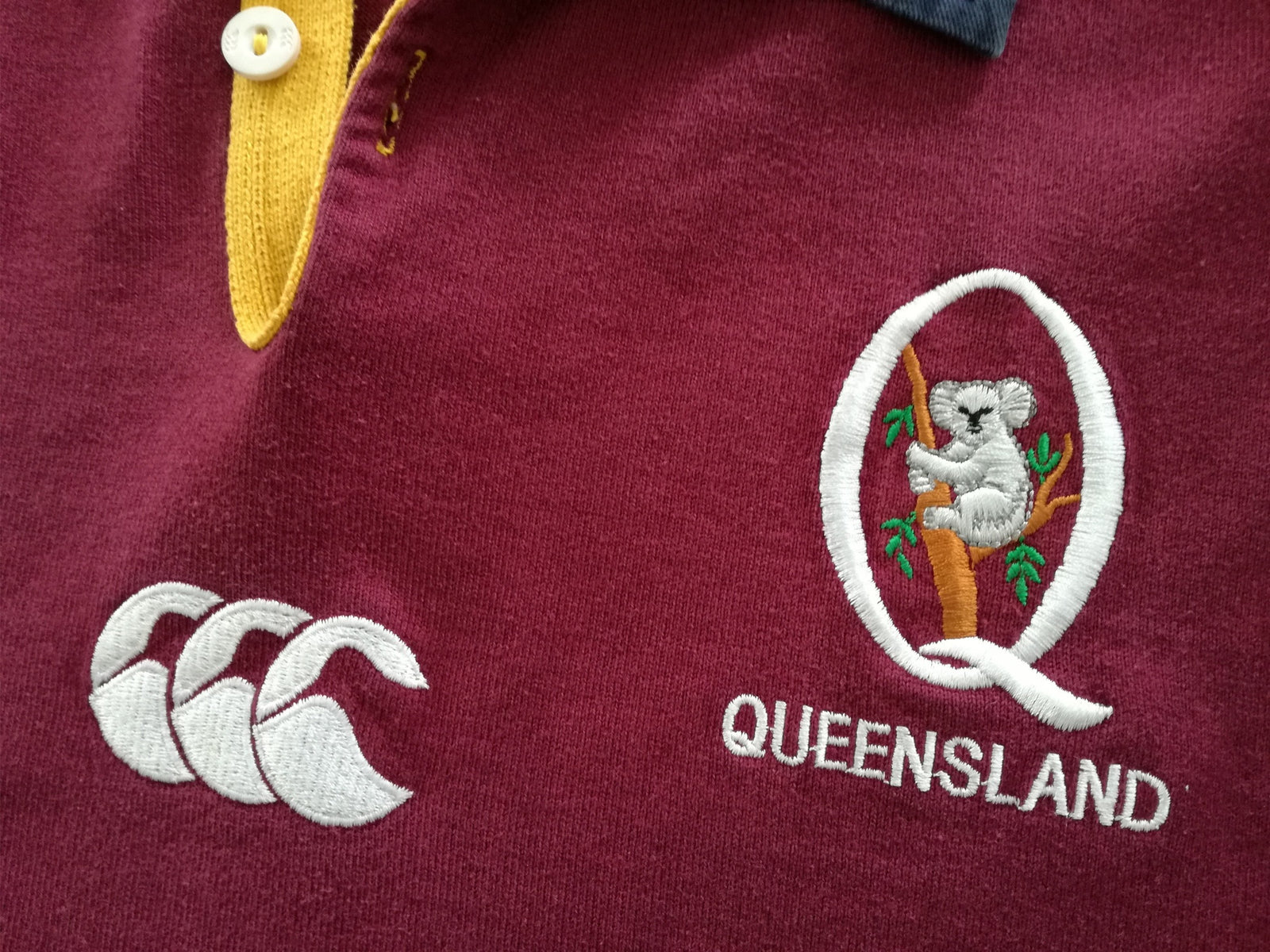 2003 Queensland Reds Home Super12 Rugby Shirt (L)
