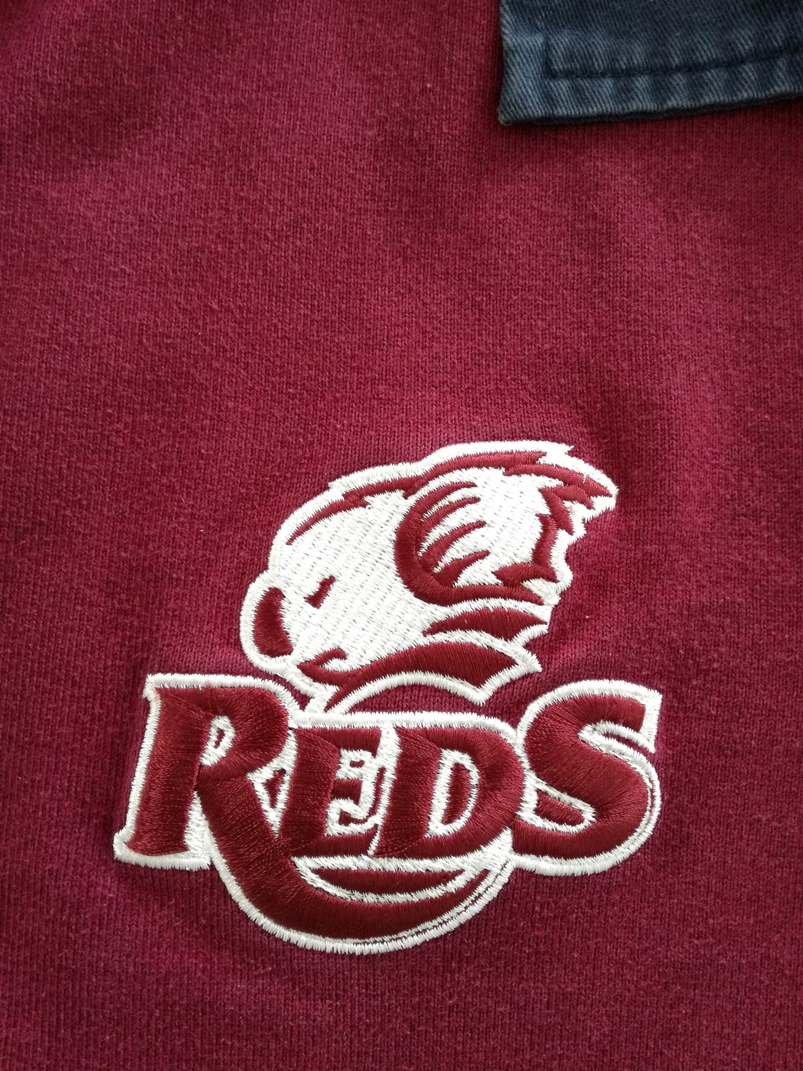 2003 Queensland Reds Home Super12 Rugby Shirt (L)