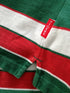 2011/12 Leicester Tigers Home Rugby Shirt. (M)