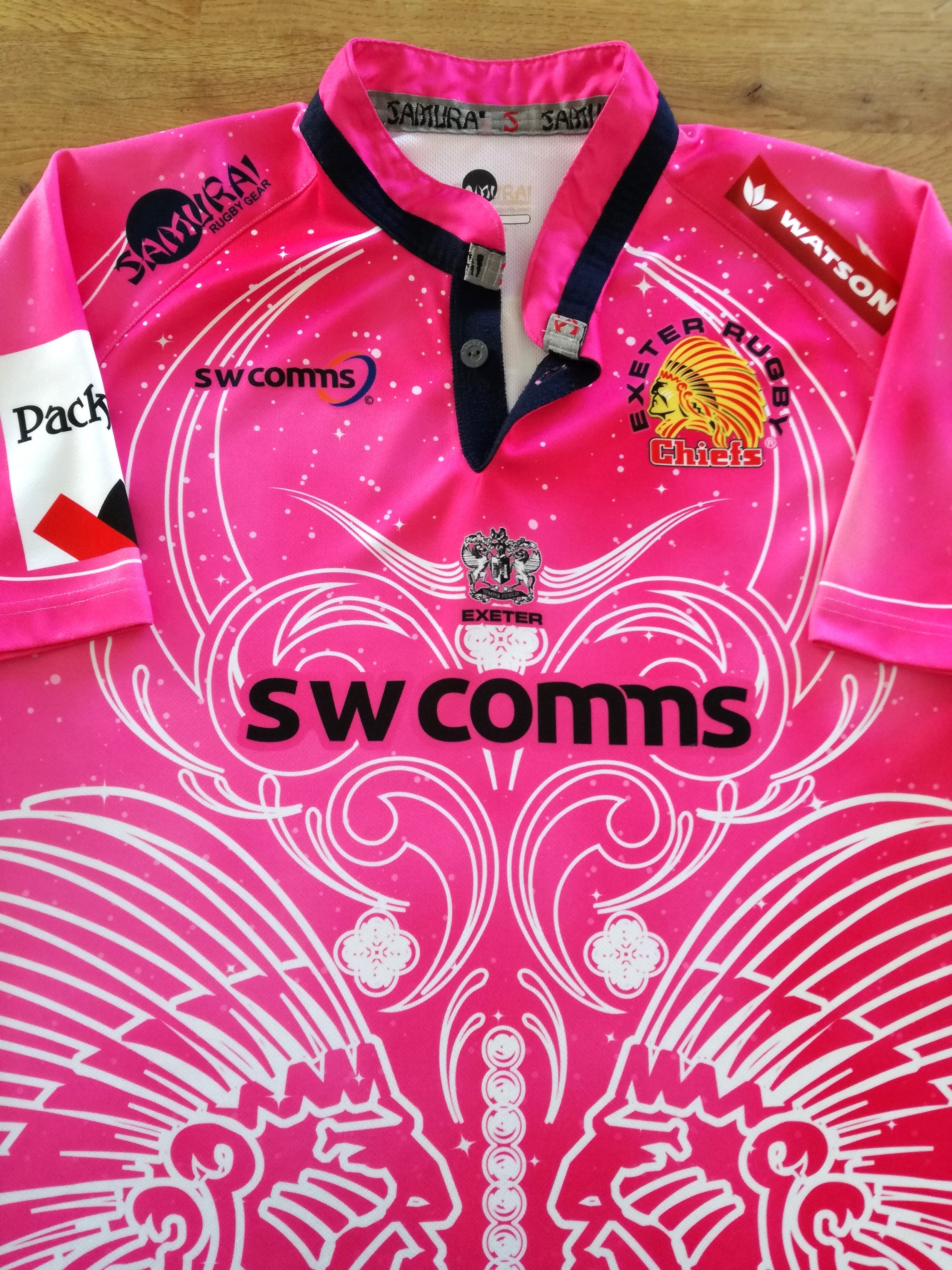 2017/18 Exeter Chiefs European Rugby Shirt