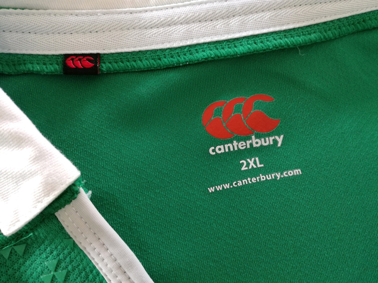 2014/15 Ireland Home Pro-Fit Rugby Shirt (XXL)