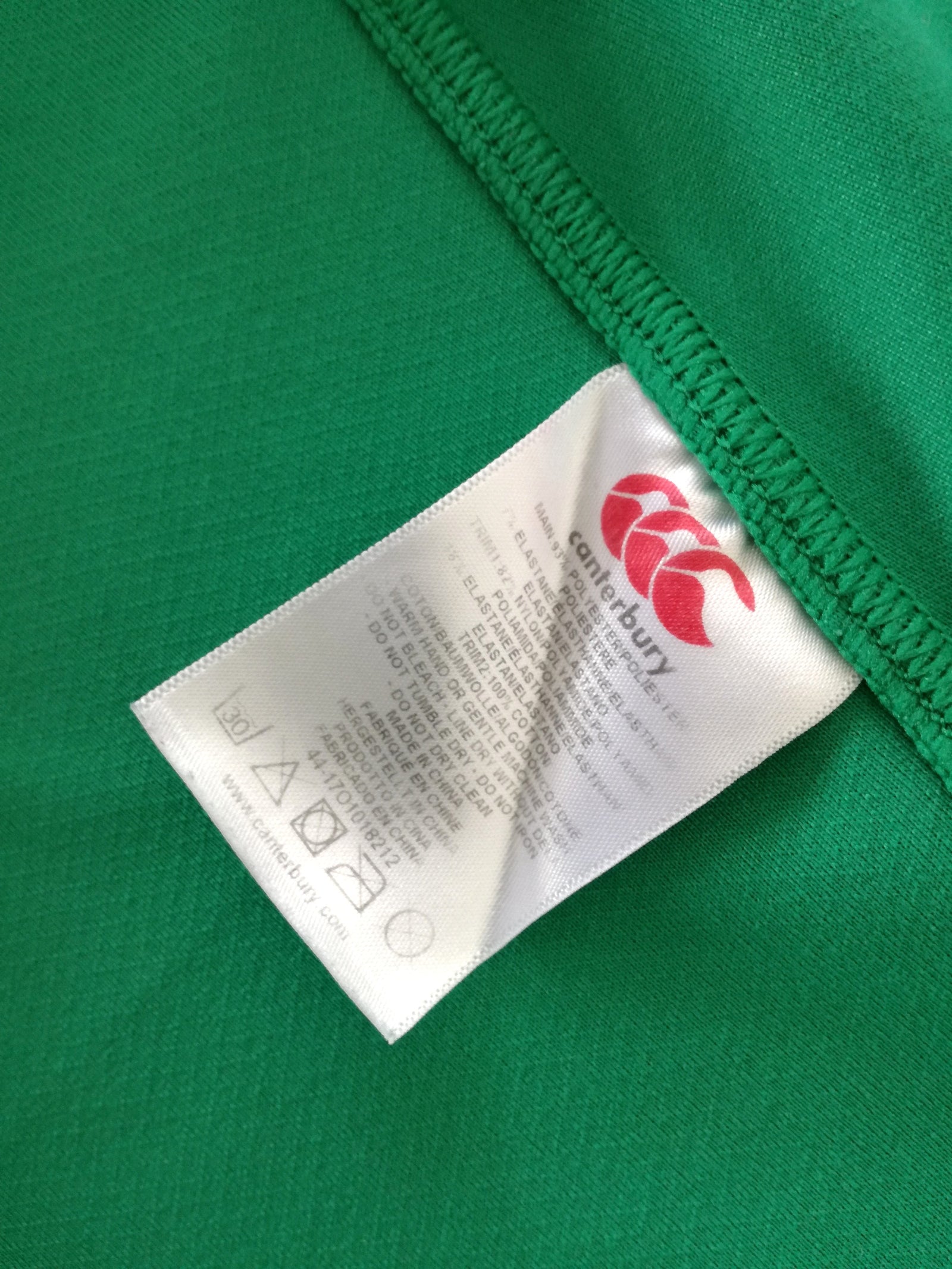 2014/15 Ireland Home Pro-Fit Rugby Shirt (XXL)