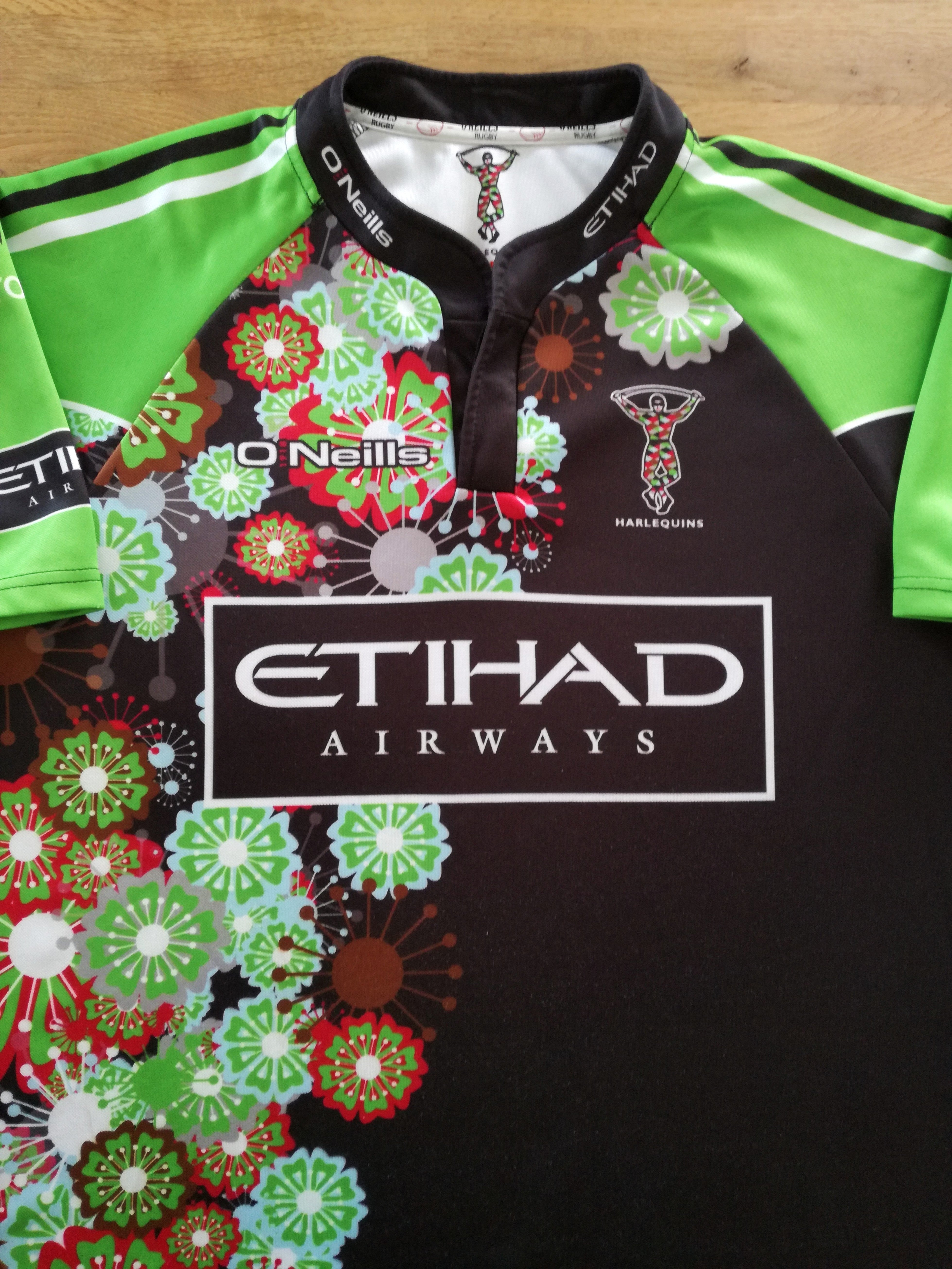 2011/12 Harlequins Big Game 4 Rugby Shirt