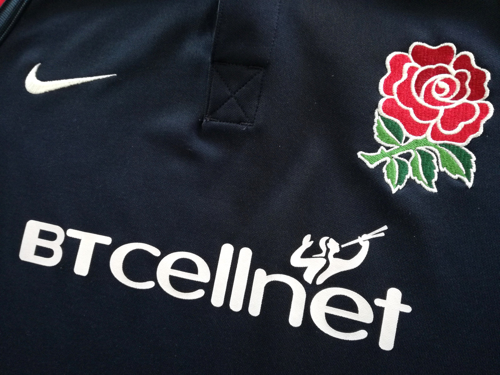 2001/02 England Away Player Issue Rugby Shirt (XXL)
