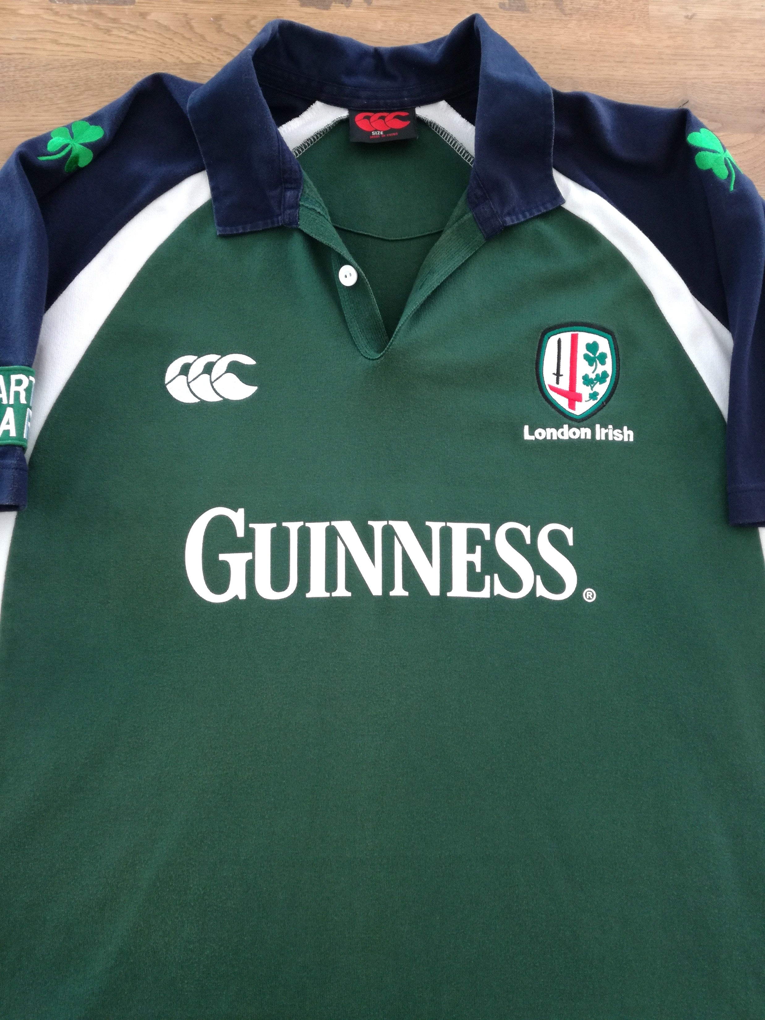 2004/05 London Irish Home Rugby Shirt